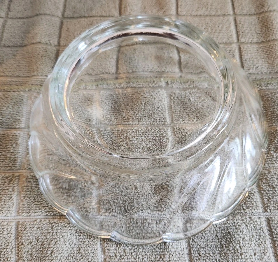 HAZEL ATLAS COLONIAL SWIRL Punch Bowl Set 12 CUPS, PUNCH BOWL + STAND
