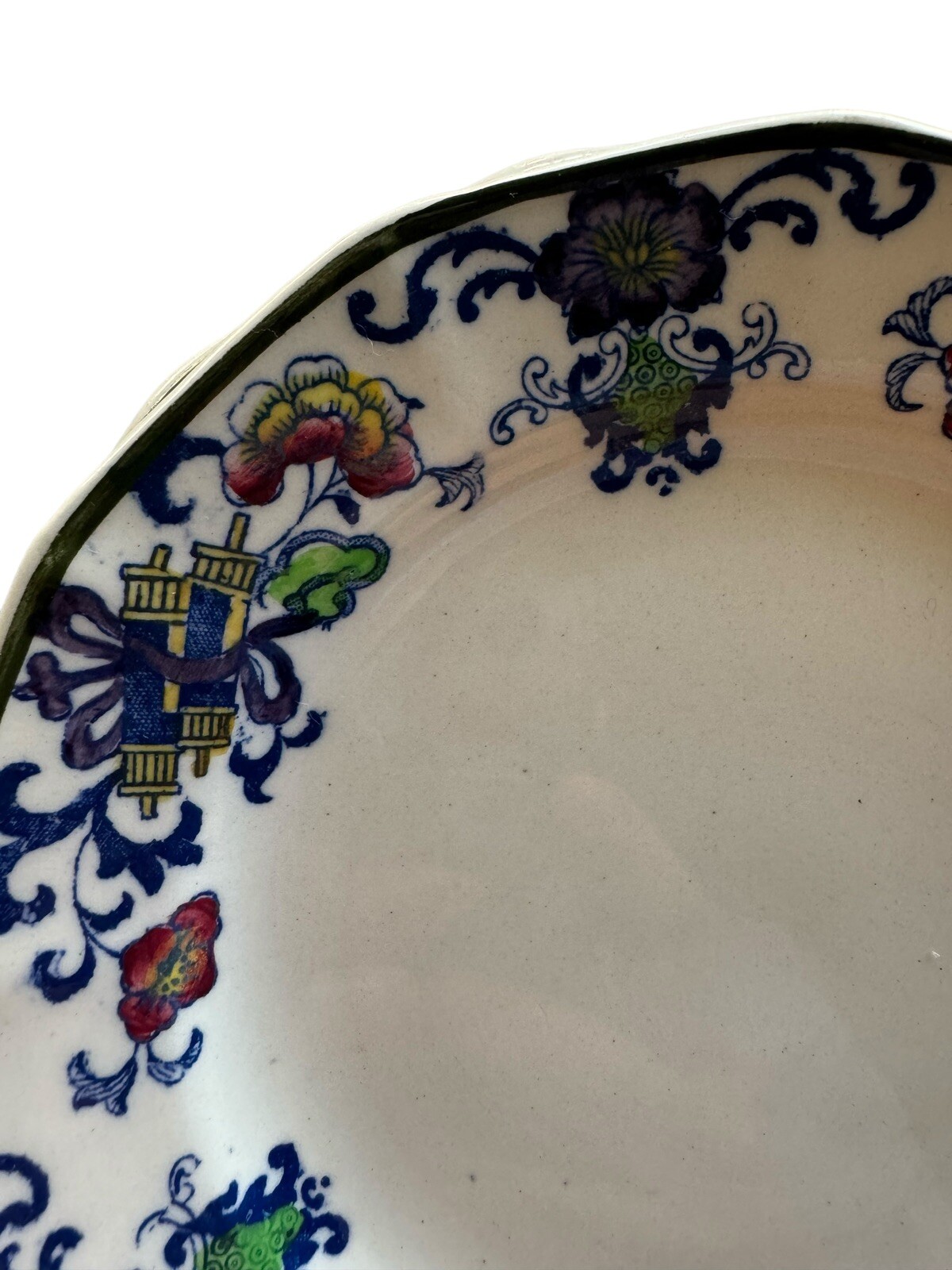 Set 6 Dessert Side Plates 5.5″ Royal Doulton Burslem Nankin England Antique Asia