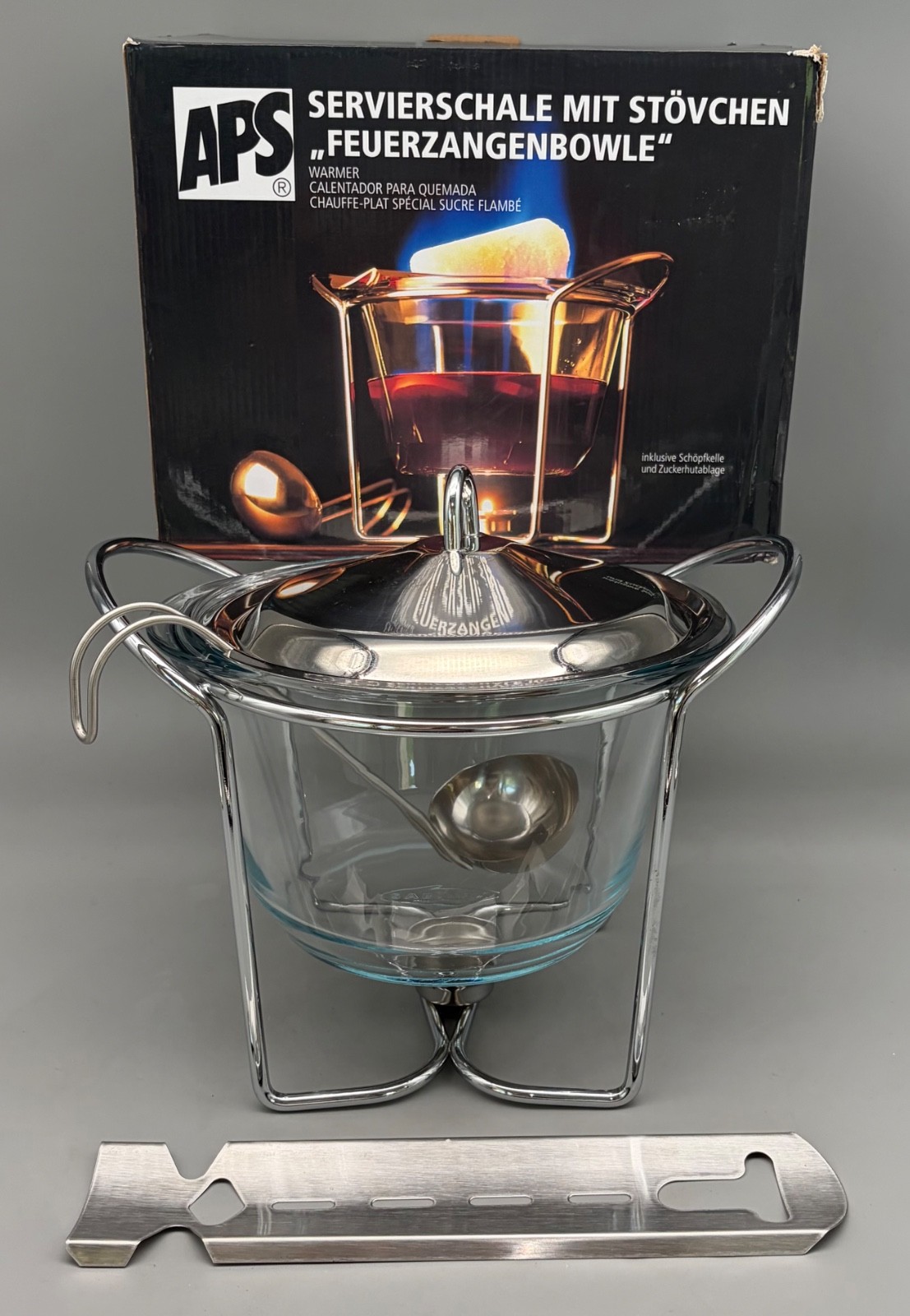 APS Hot Pot Feuerzangenbowle Punch Bowl Set in Box