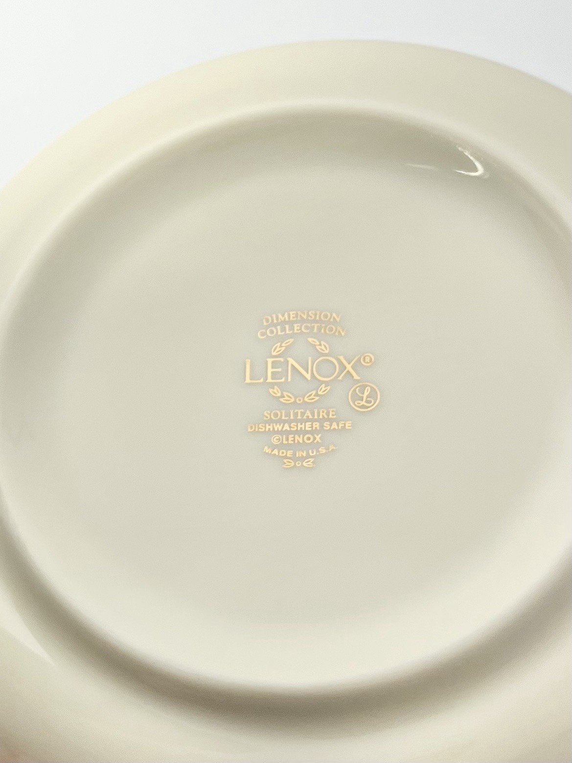 Lenox “Solitaire” Set of 12 Porcelain All Purpose Bowls (Soup Pasta Salad) 6.25”