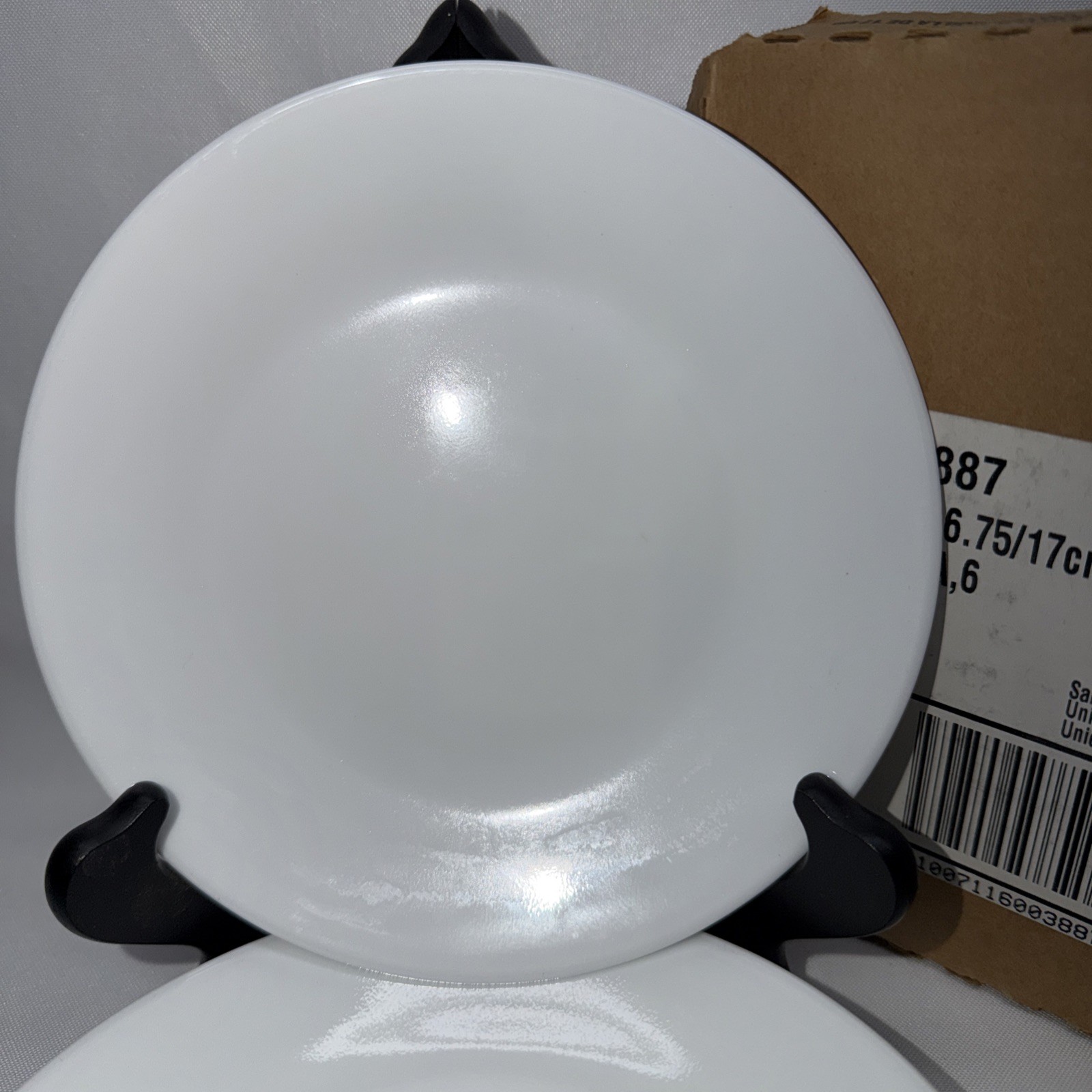 Corelle Classic Winter Frost White 6.75″ Bread Plate, Set of 6