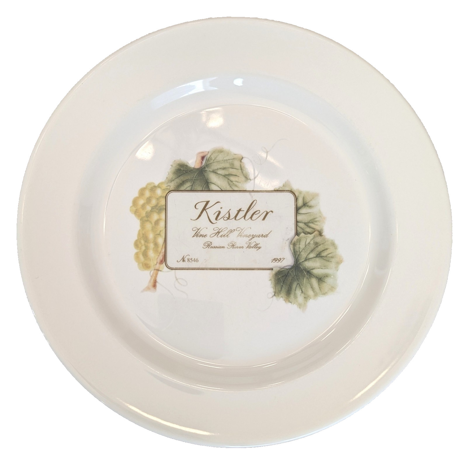 *5* Wedgwood Grand Gourmet Vintage Collection Wine Theme 10″ Dinner Plates 1999