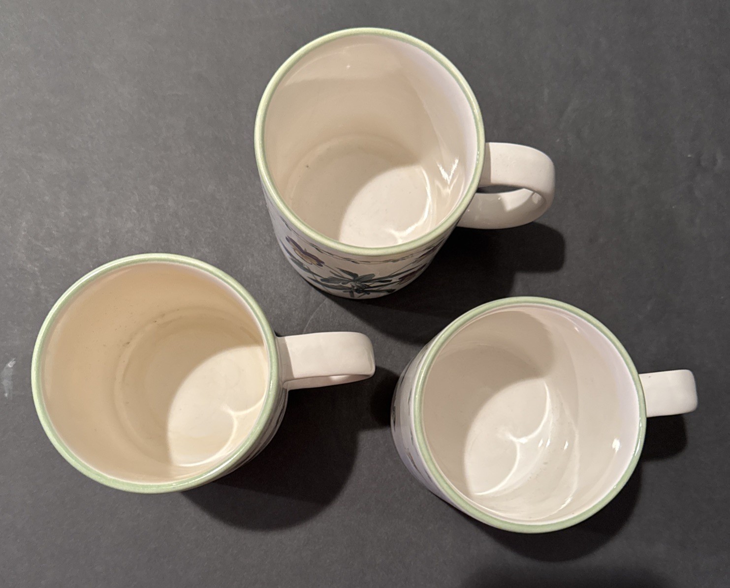 Studio Nova Garden Bloom Mugs Y2372 Stoneware Set 3 Floral Butterflies And Bees