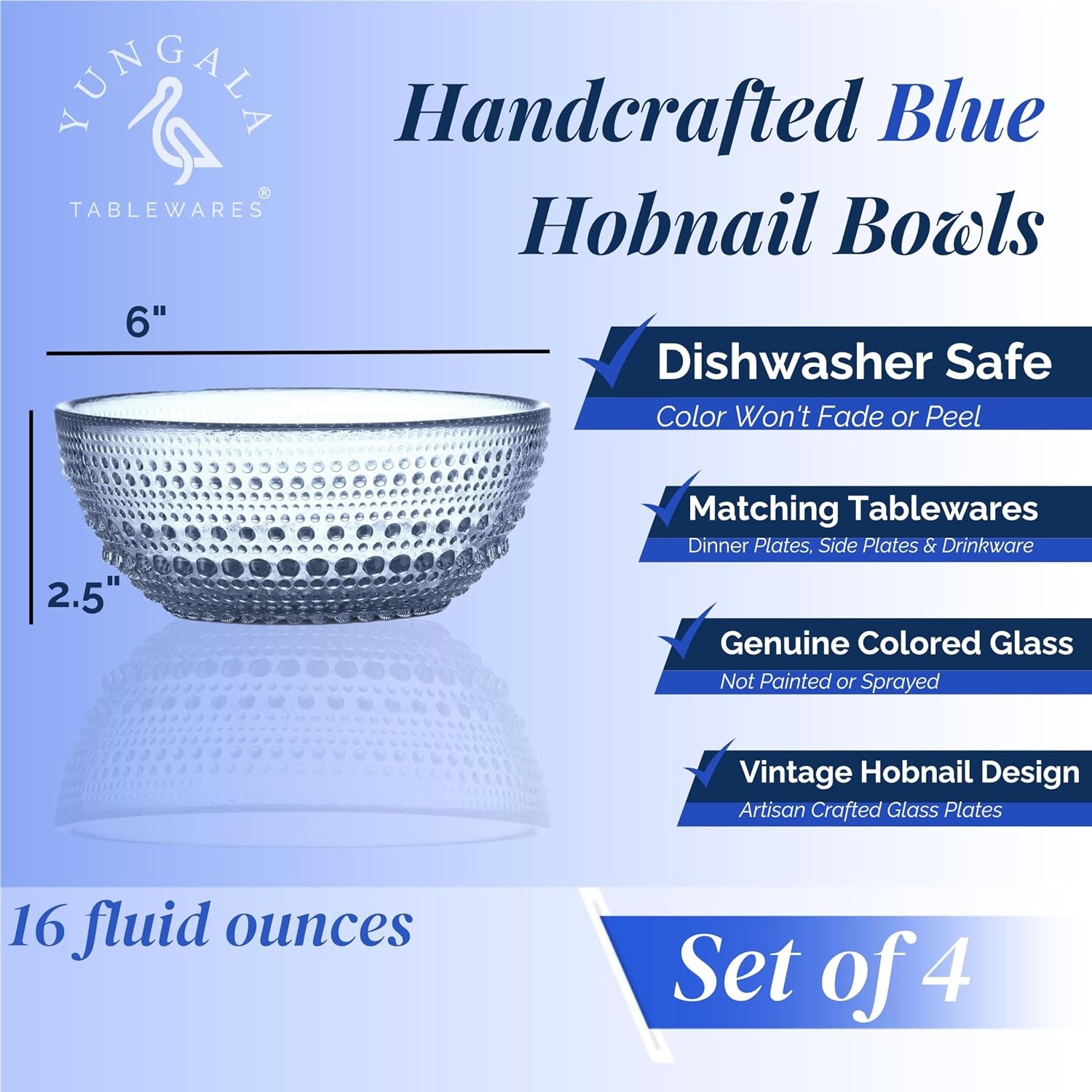 Blue Glass Bowl