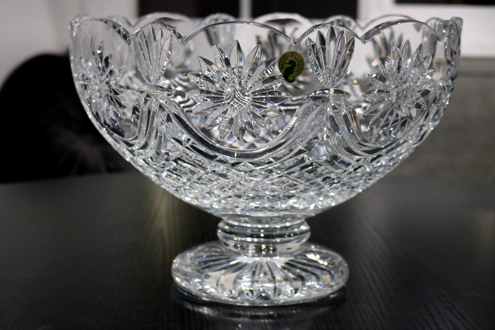 Waterford Designer Studio Poinsette Garlund Punch Centerpiece Bowl LE 11/250 NIB