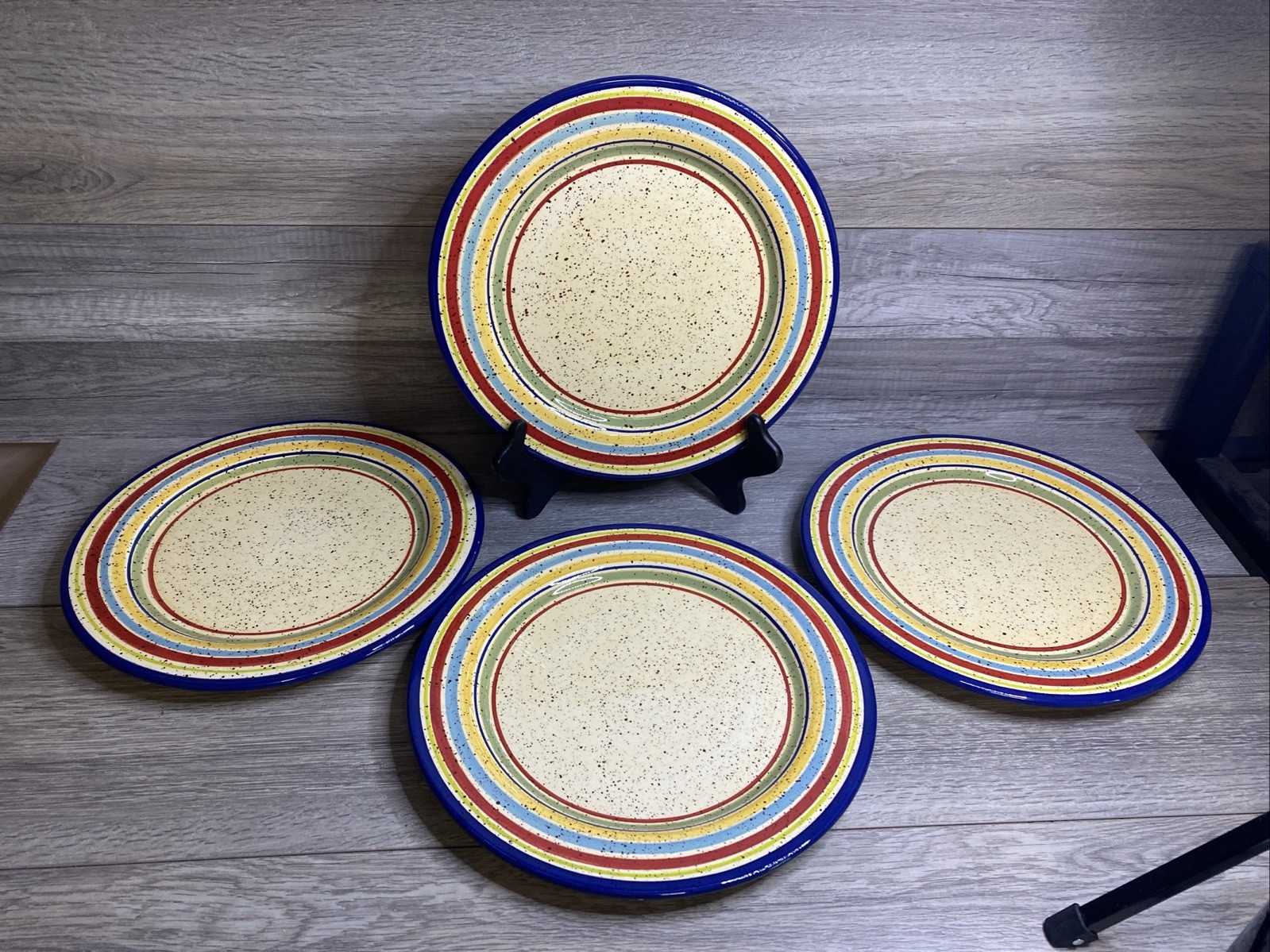 Lot Of 4 Pfaltzgraff Sedona 11 3/4″ Dinner Plates New Unused