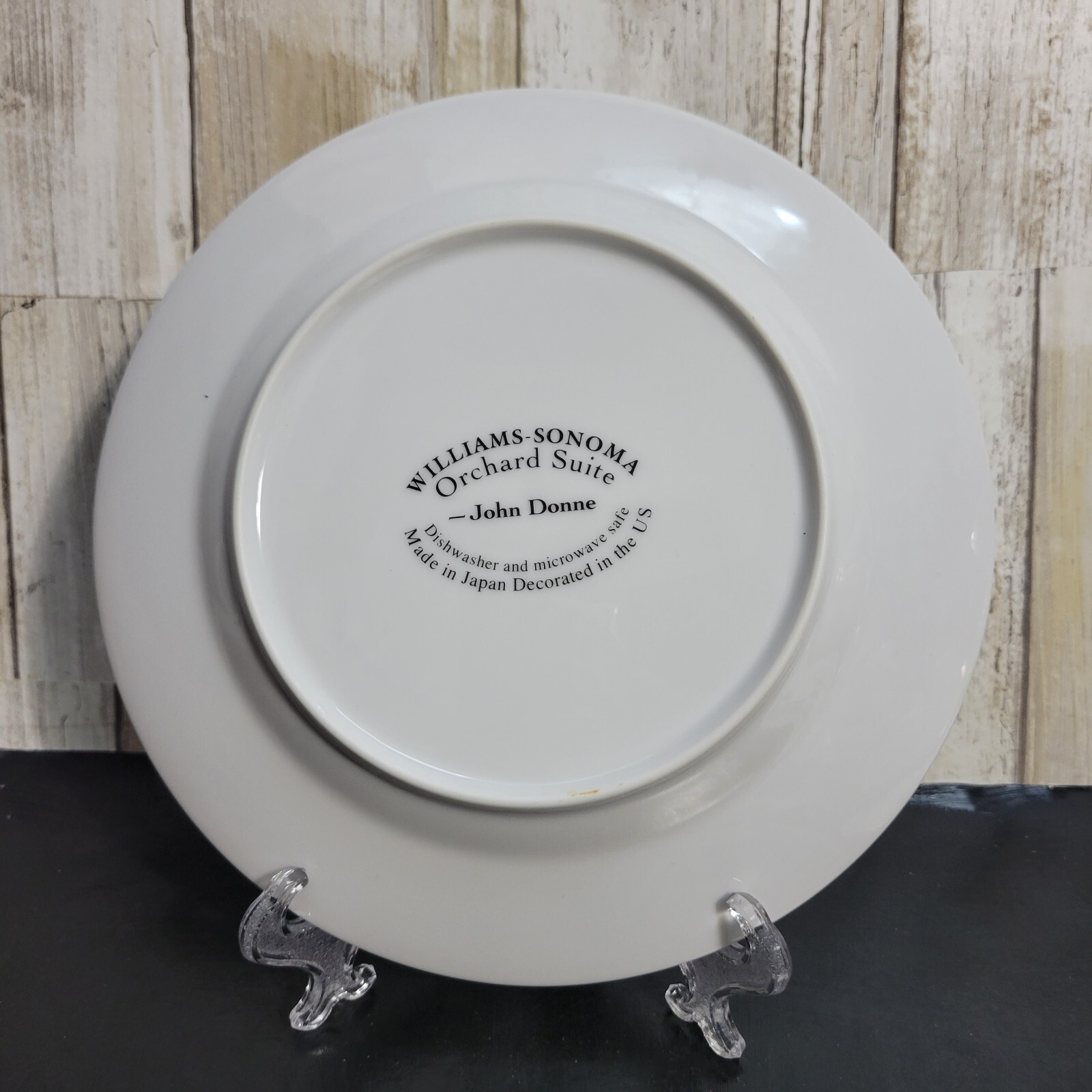 Williams-Sonoma Orchard Suite Salad Plates John Donne Quotes 73/4″ Set Of 2