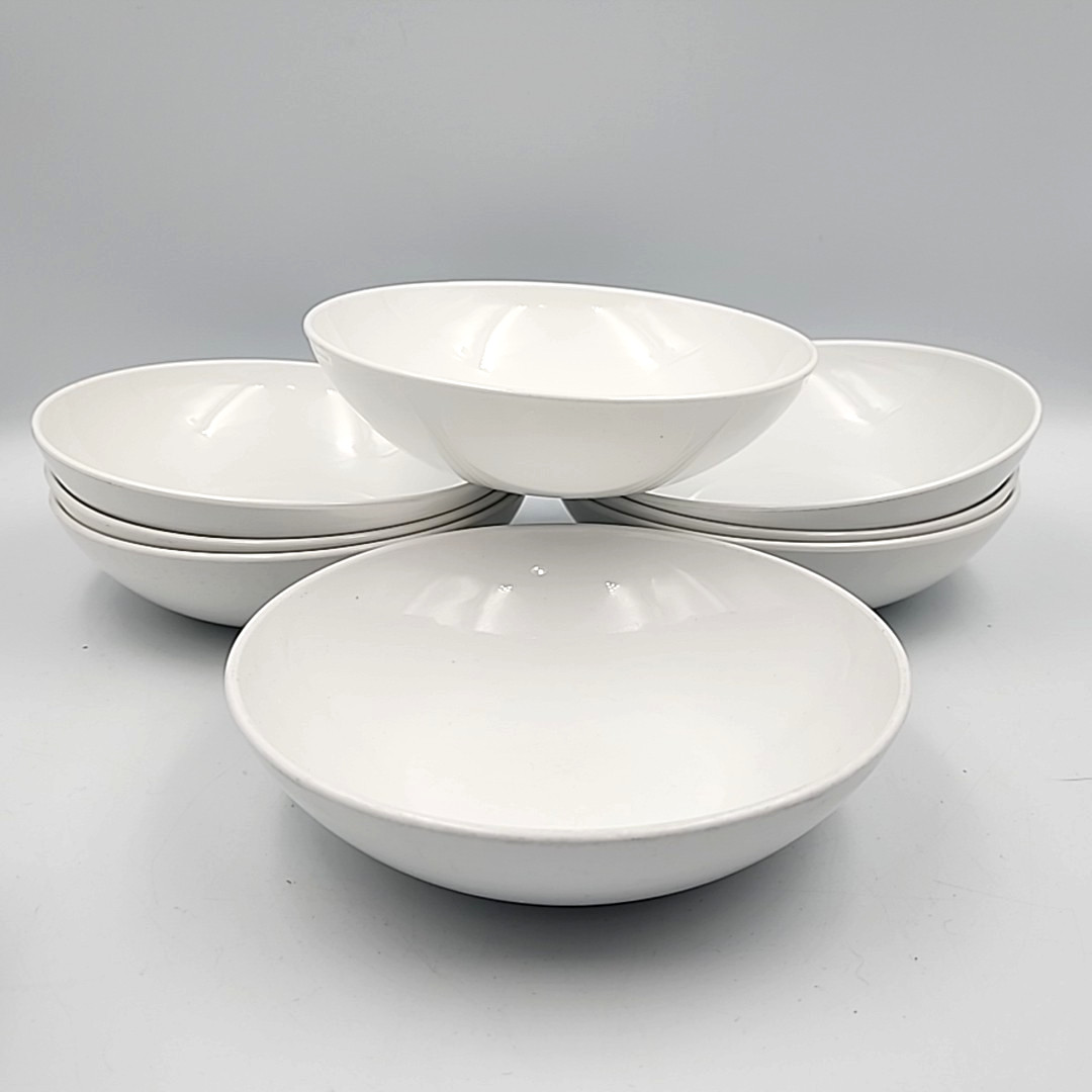 Corning Centura Coupe Bowl White Pyroceram 6.25 in Qty Choice Vintage