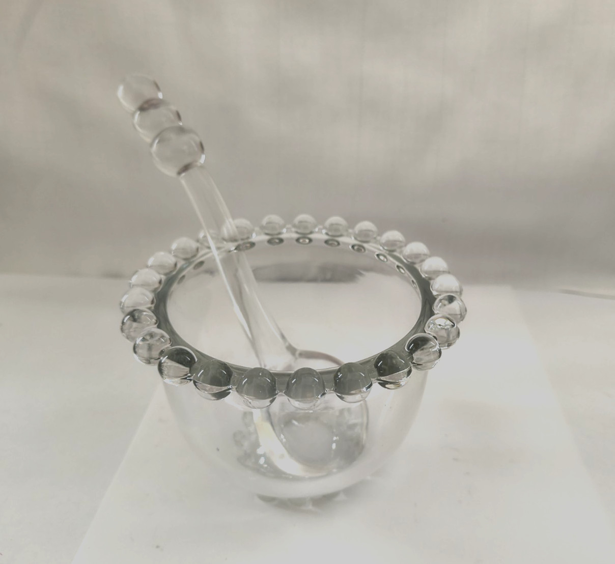 Imperial Glass Candlewick Bowls/Spoons