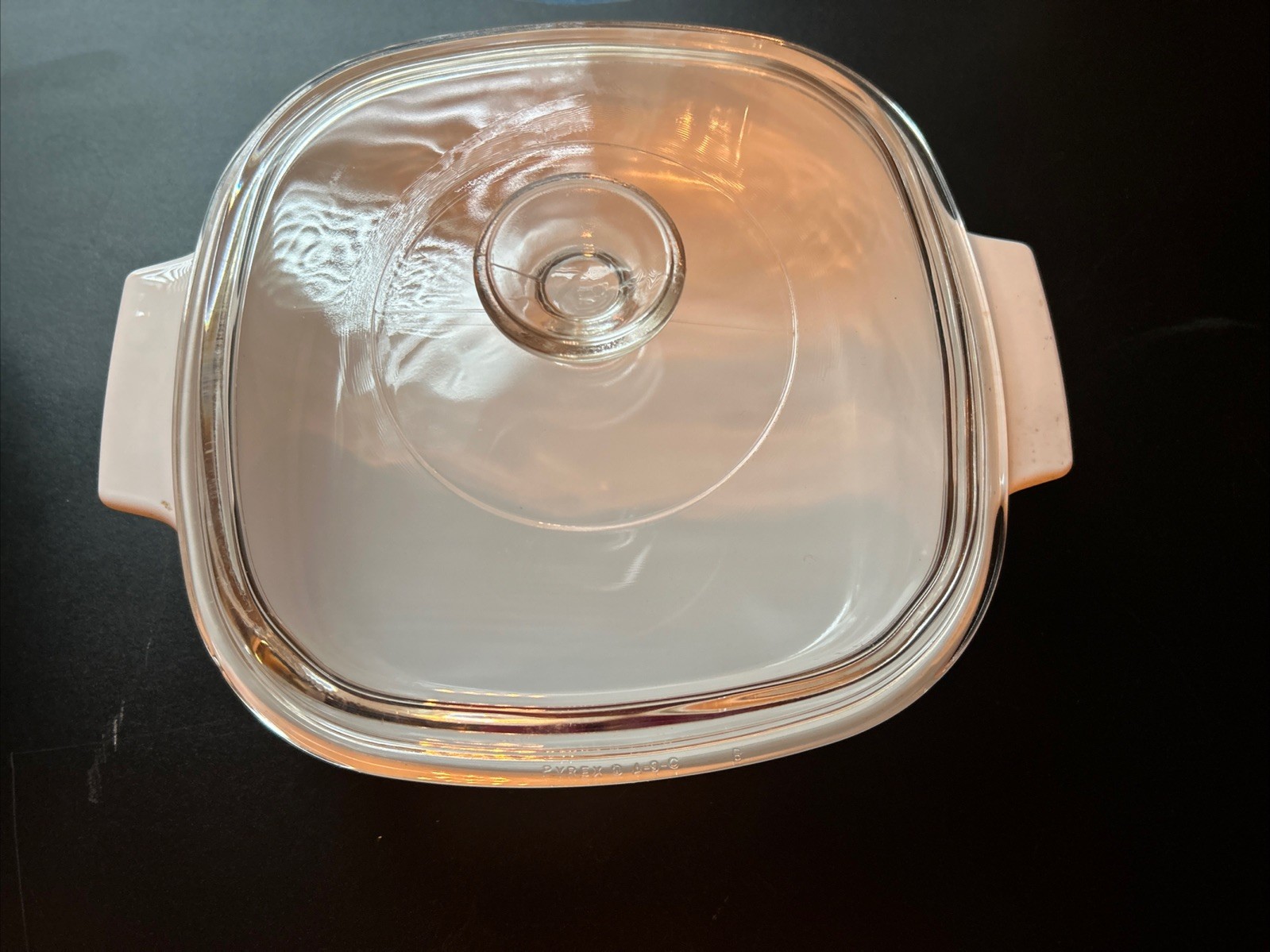 Corning Ware A-2-B Pastel Bouquet 2 Liter Casserole Dish w/Pyrex Glass Lid A-9-C