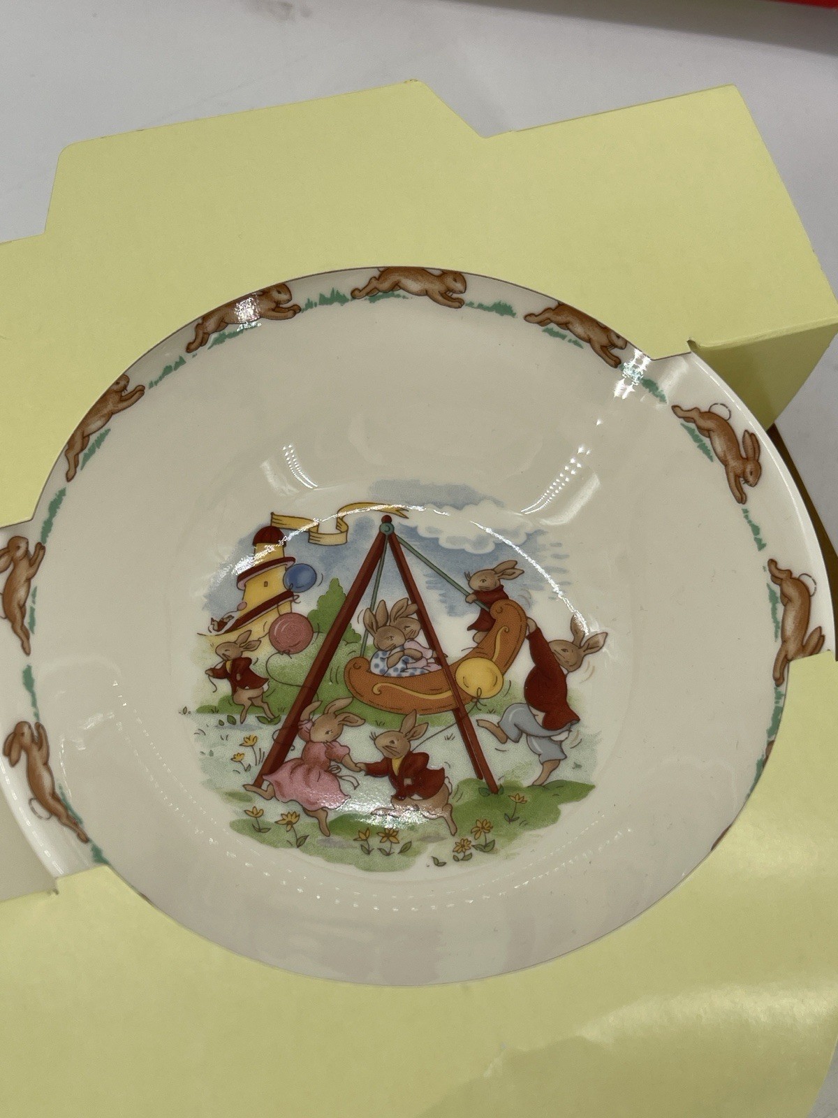 Vintage 1994 Royal Doulton Bunnykins Three Piece Child’s Bone China Set