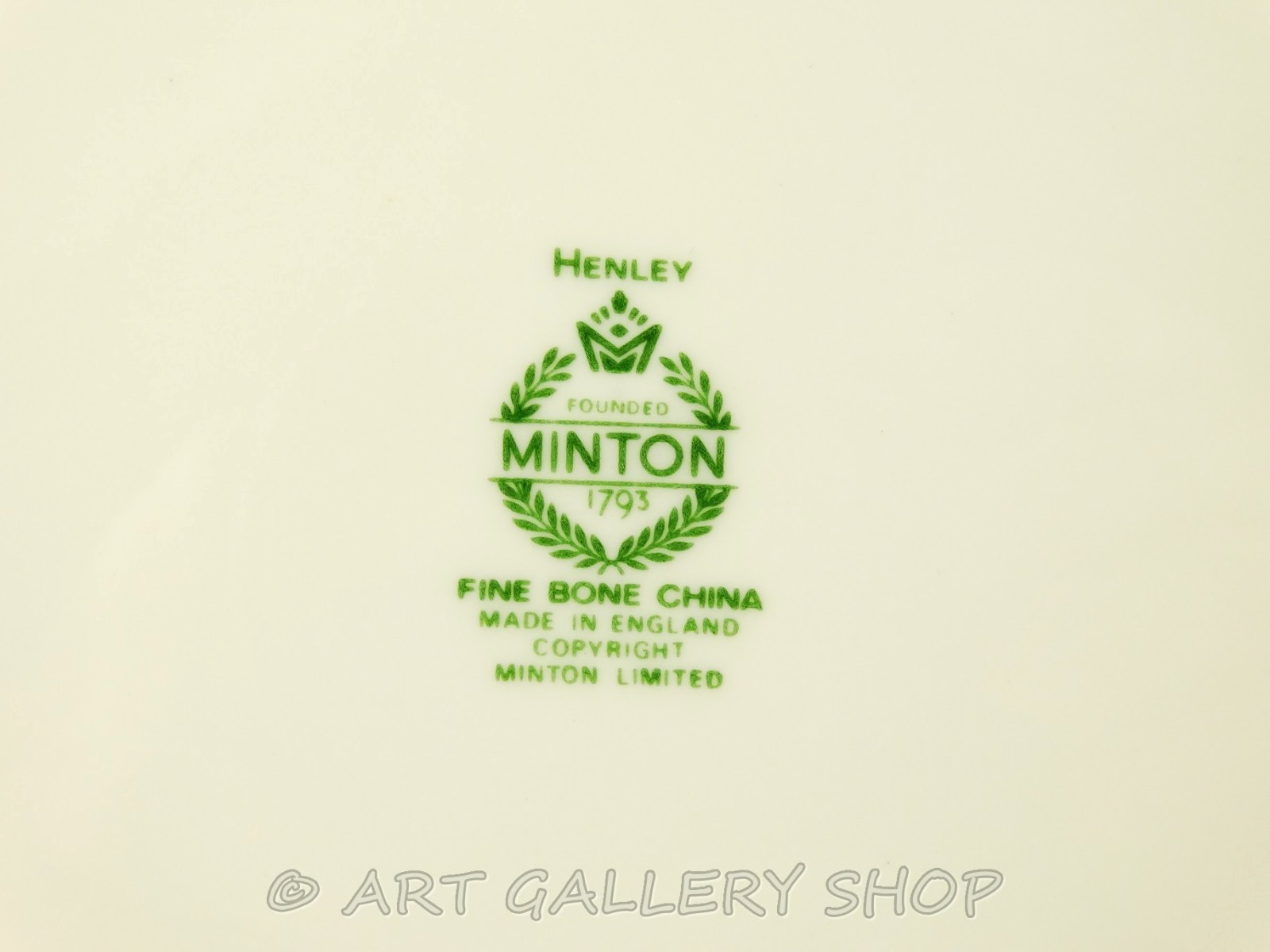 Minton England HENLEY 10-5/8″ DINNER PLATES Set of 4 Mint