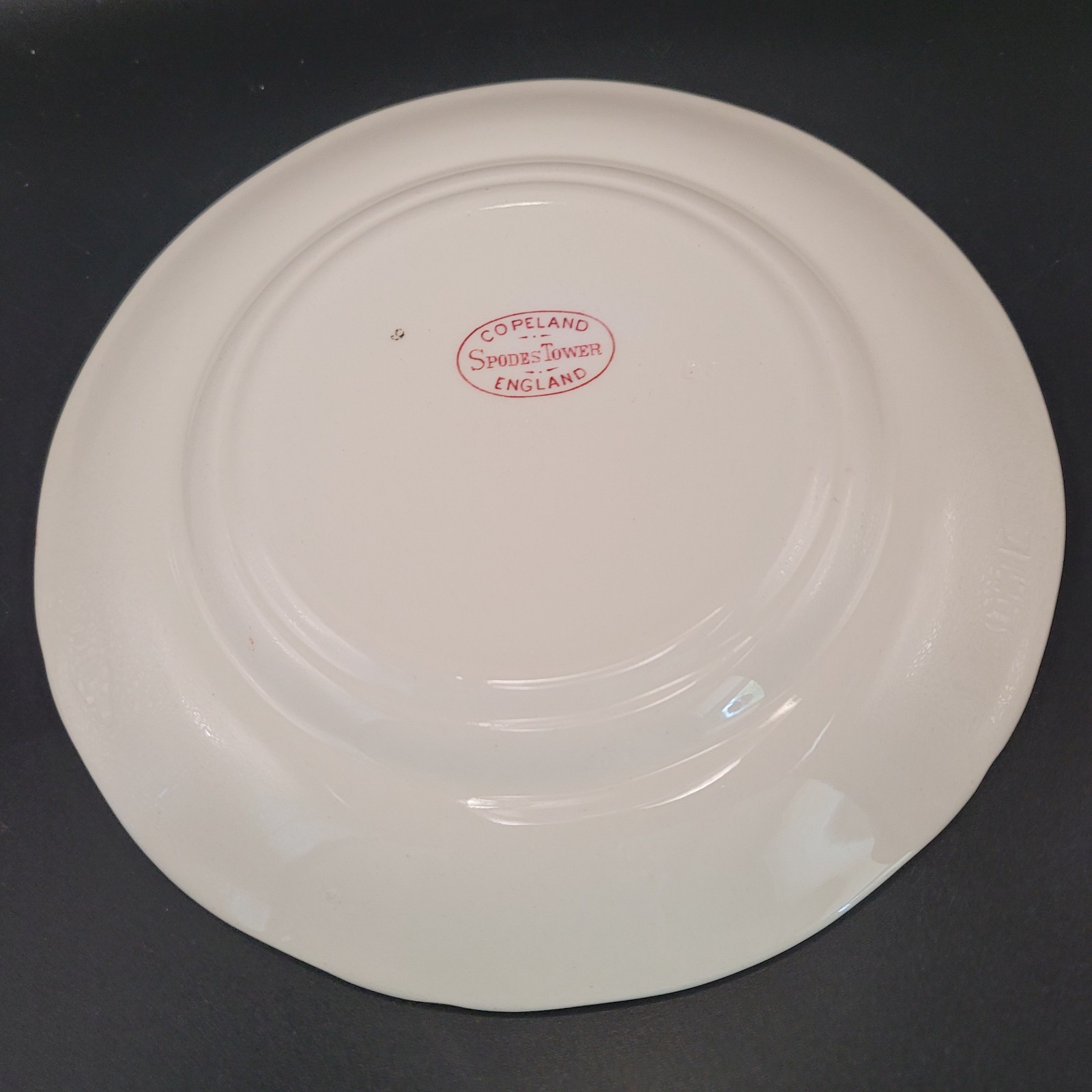 Set of 5 Copeland Spode Tower Pink Dessert/Bread Plates Gadroon Edge 6.5 in