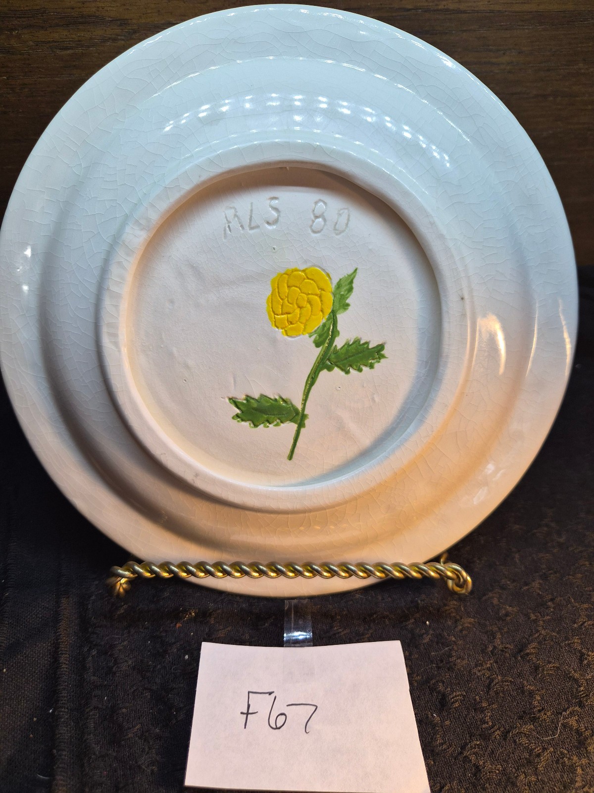 heart plates pottery