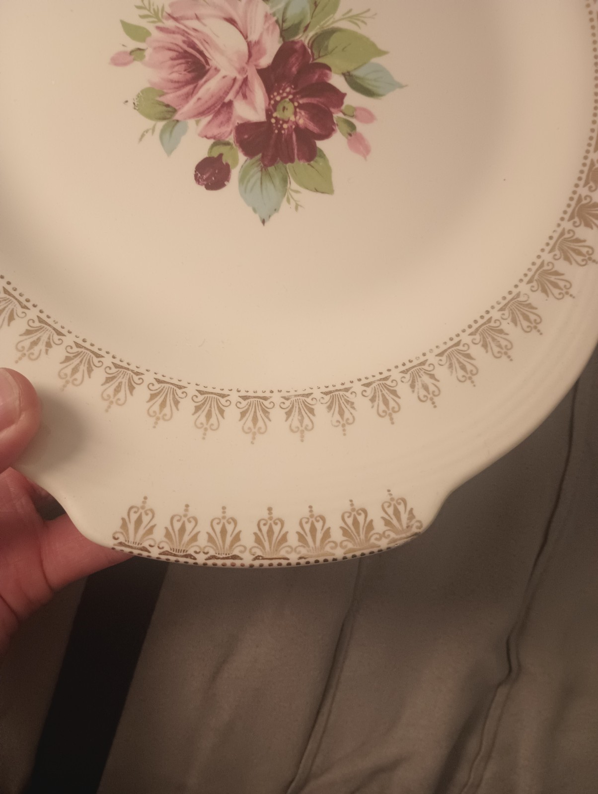 The Aristocrat Triumph American Limoges 12″ Serving Platter