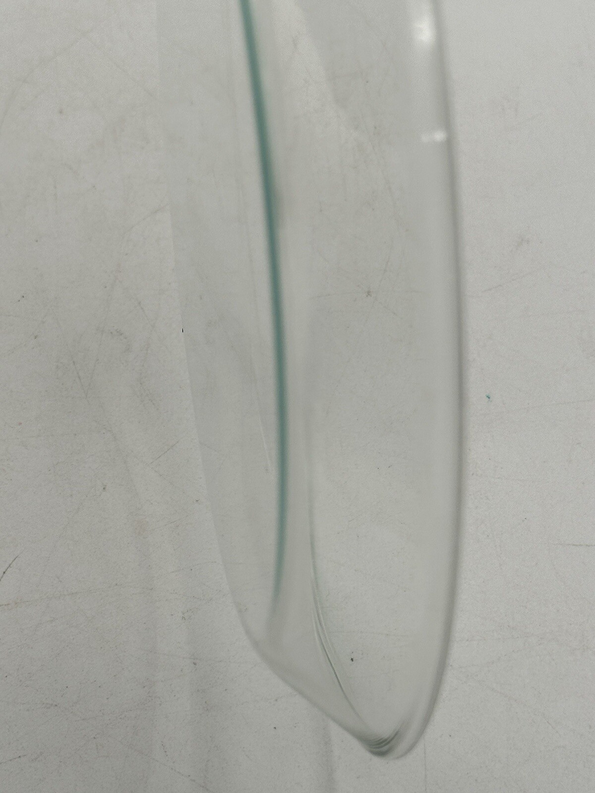 Clear Glass 6.25” Snack Or Candle Plate Set Of 6 With 5/8” Spill Guard Lip