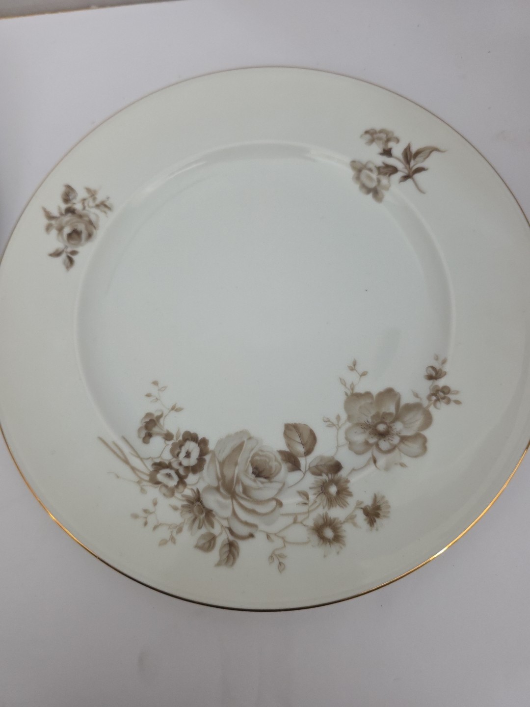 Johann Haviland Twilight Rose 7.5” Bread & Butter Plates Bavaria Germany