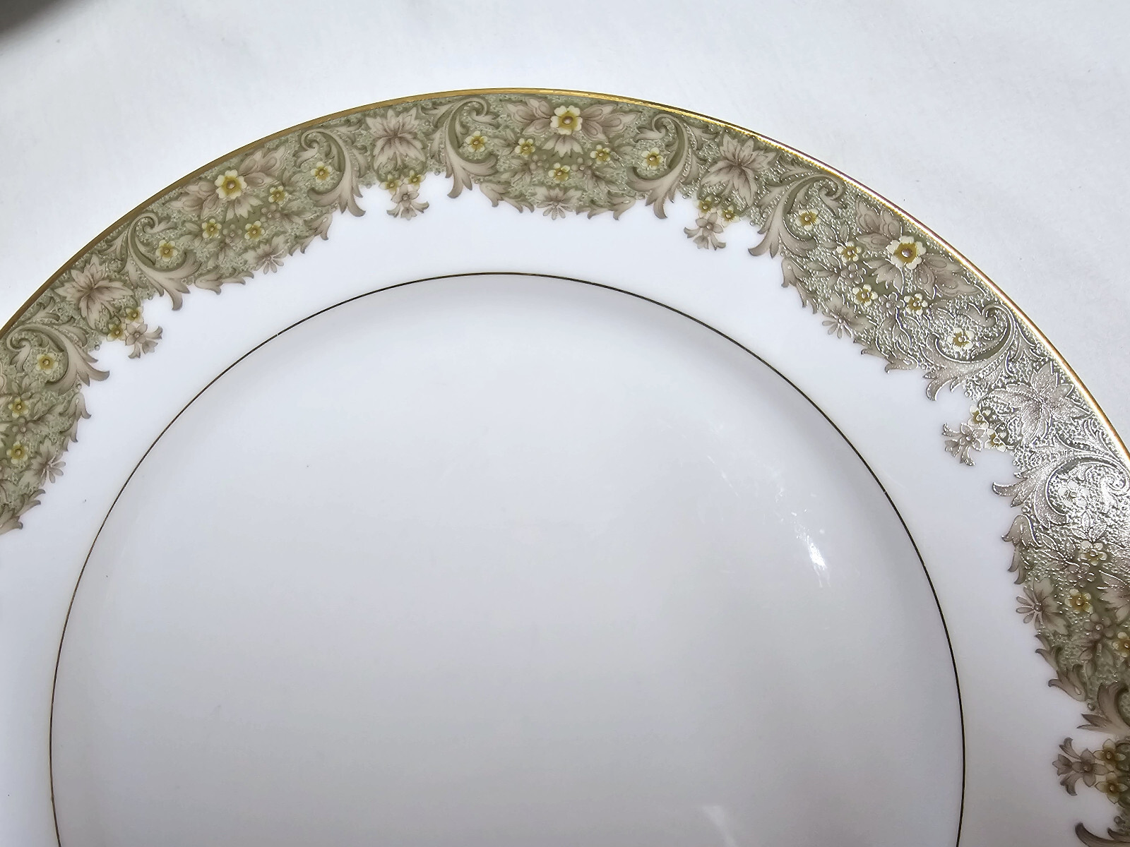 5 Sango Bergen Dinner Plates 10 5/8″ Plate Set #3773 Gently Used