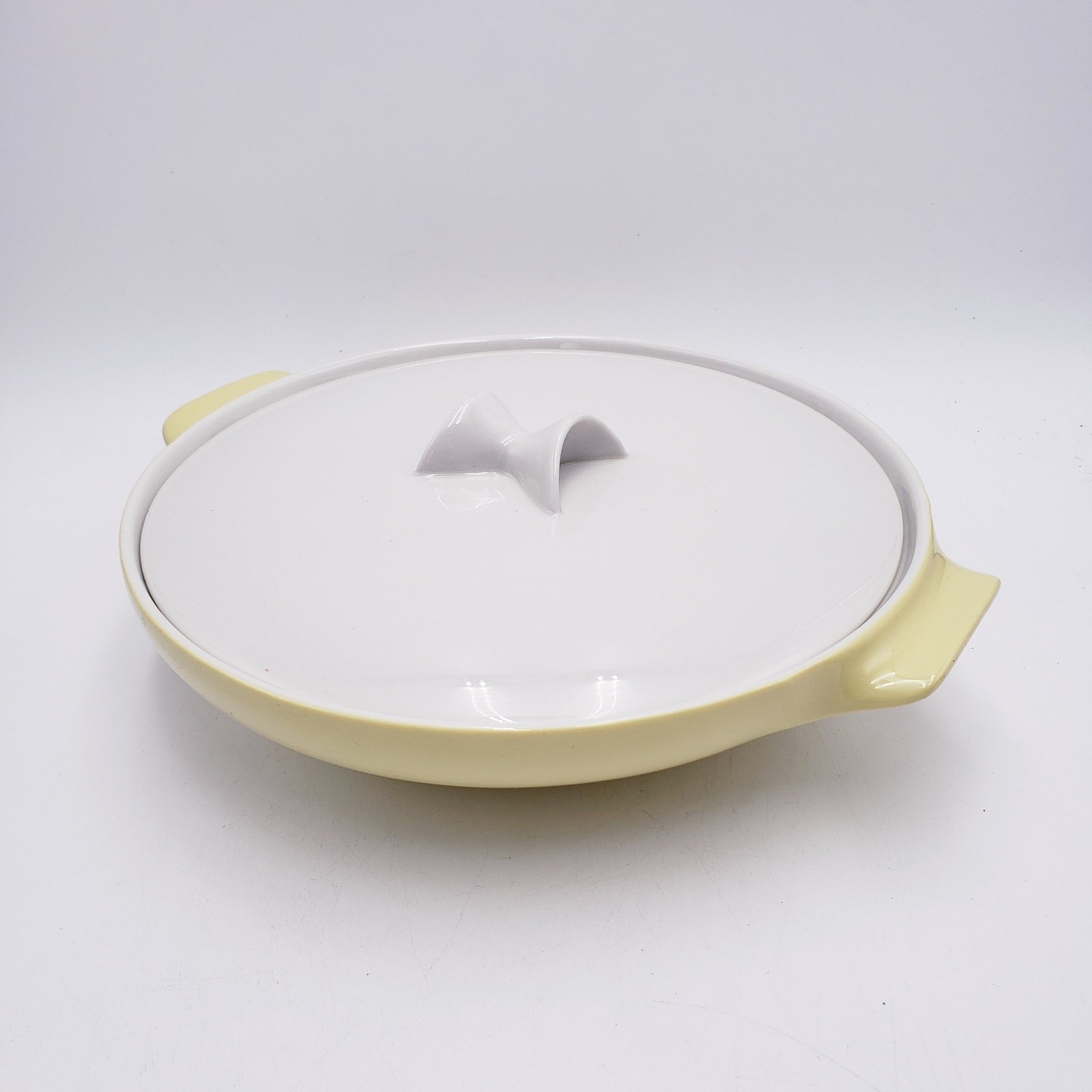 Iroquois Informal True China Pale Yellow By Ben Seibel Covered Casserole Dish