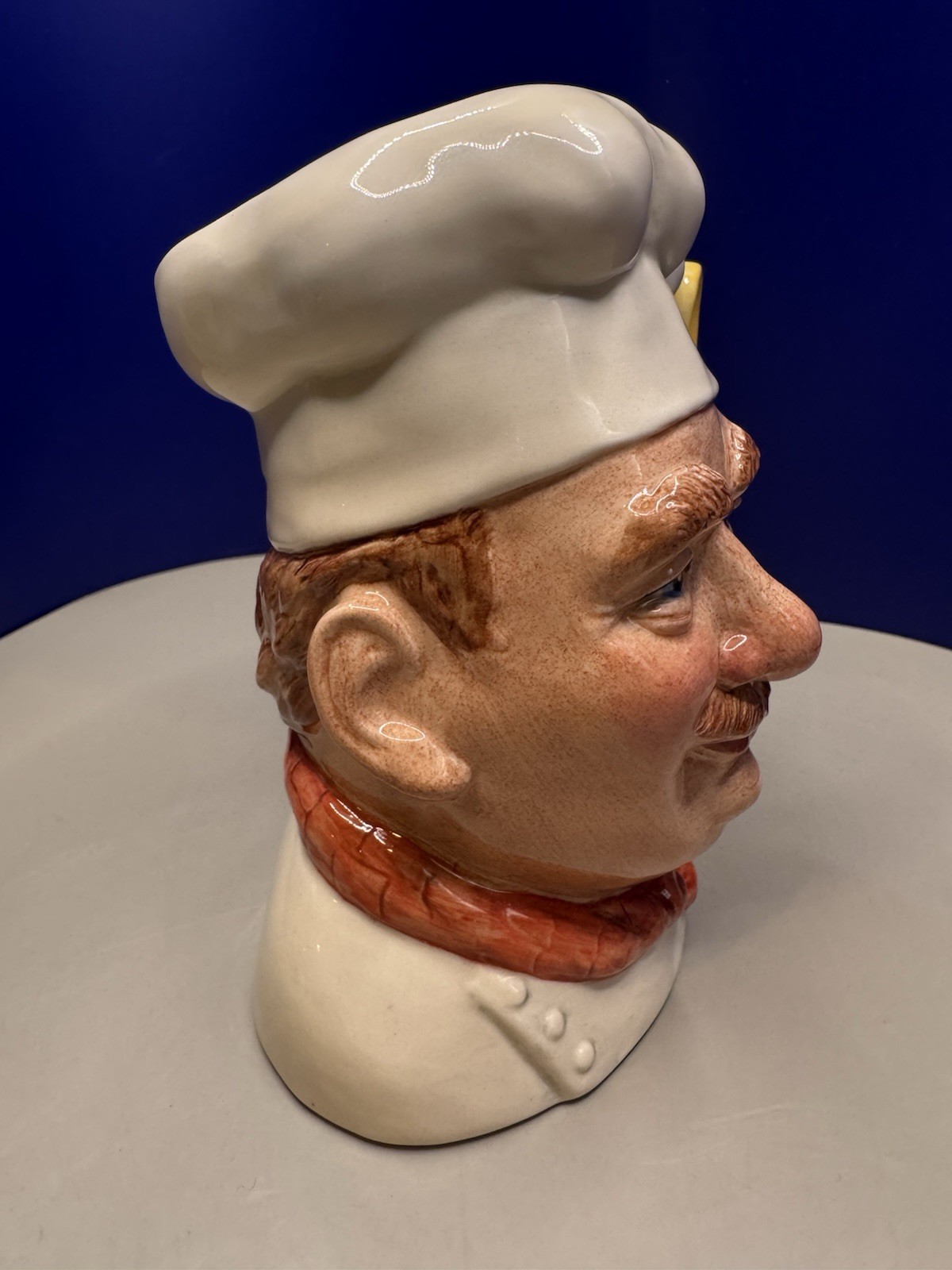 Royal Doulton Medium Character Toby Jug – ‘The Chef’ – D7103 – David Biggs 1997