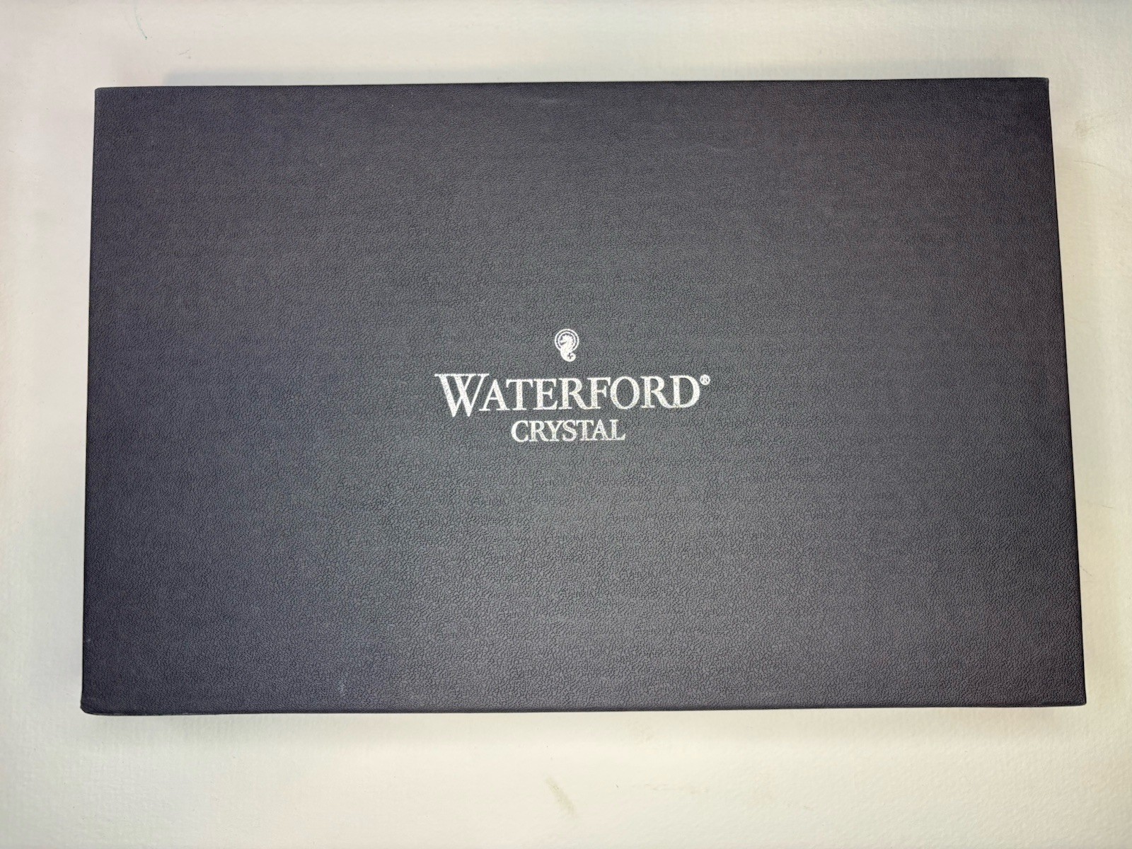 Waterford Crystal: Lismore Sandwich Tray, 11.1″ – NIB W/ Box And Seahorse Label