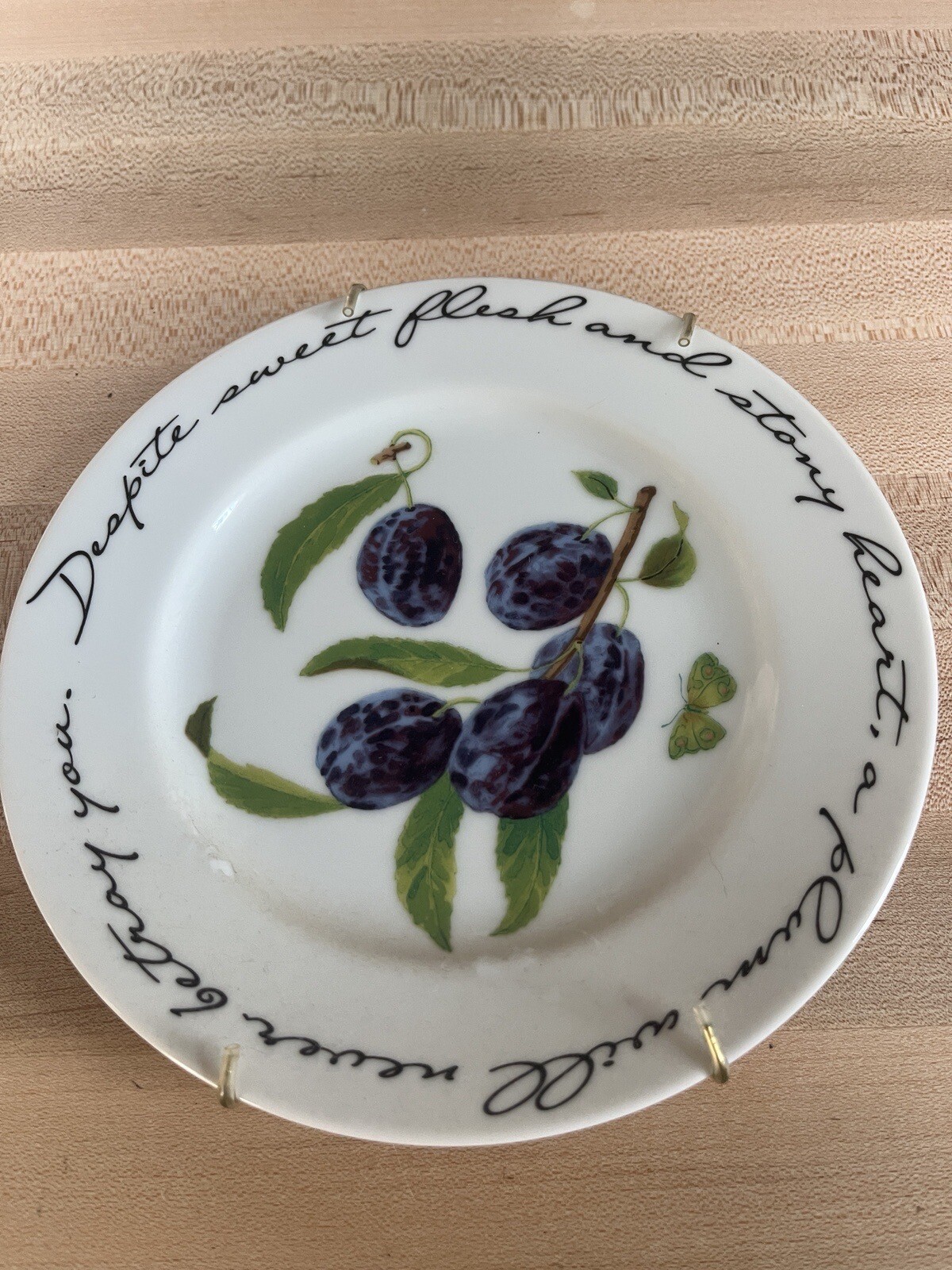 William Sonoma Orchard Suite Francoise Pierre De La Varenne. Hanging Plate