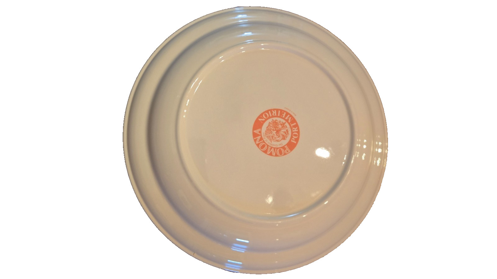SET / 4 PORTMIERION POMONA SALAD PLATES 8 5/8″ ENGLAND Peach Cherry Currant Pear