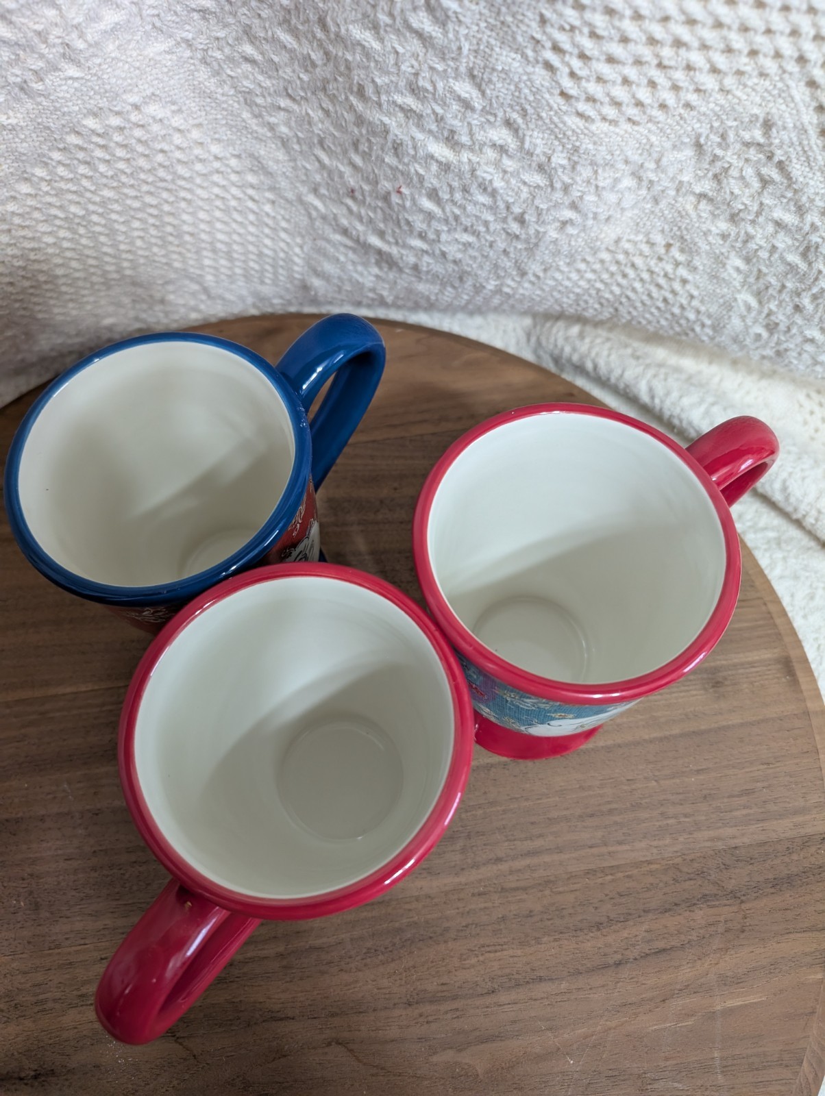 # 825 Rooster Stoneware 15 oz Coffee Mugs