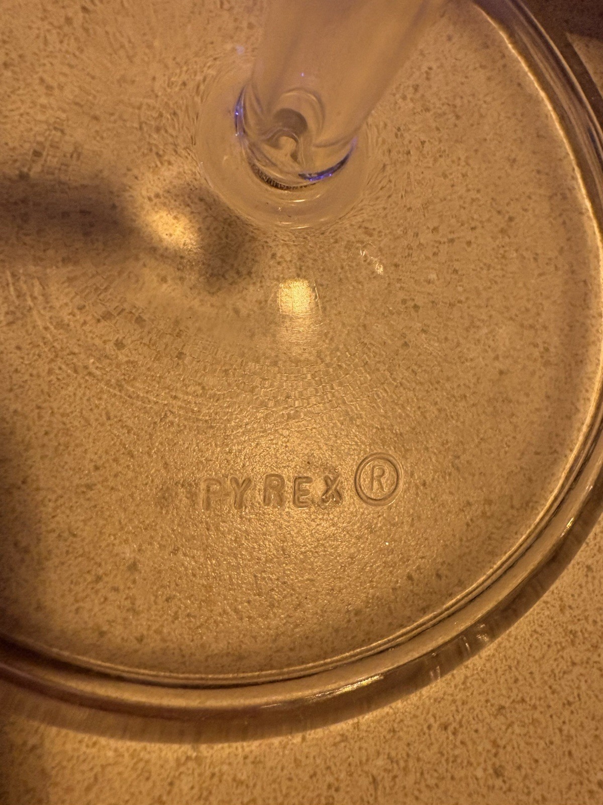 PYREX 7759 9 Cup Clear Glass Coffee Pot w/ Stainless Band, Lid & Handle