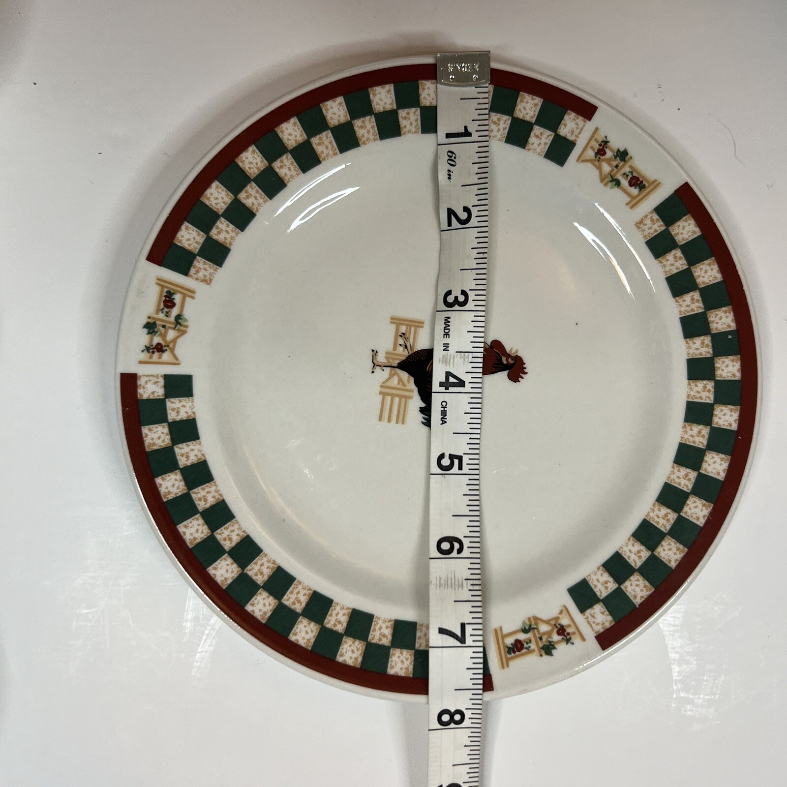 Vintage Betty Crocker Country Inn Collection Stoneware Dish Set Rooster 15 Piece