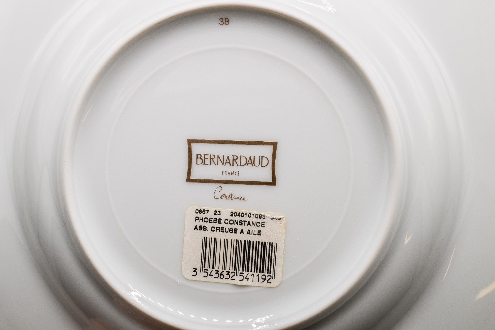 Bernardaud Limoges Constance Rimmed Soup Bowls 8 3/4″ Set of 10 – FREE USA SHIP