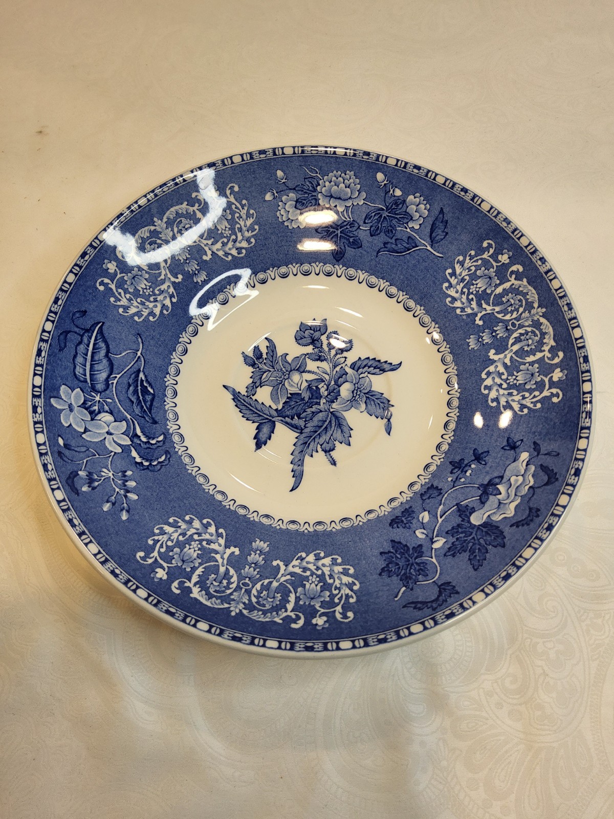 Spode Vintage Copeland Camilla Large Soup Cup and Saucer – 2 Piece Set.