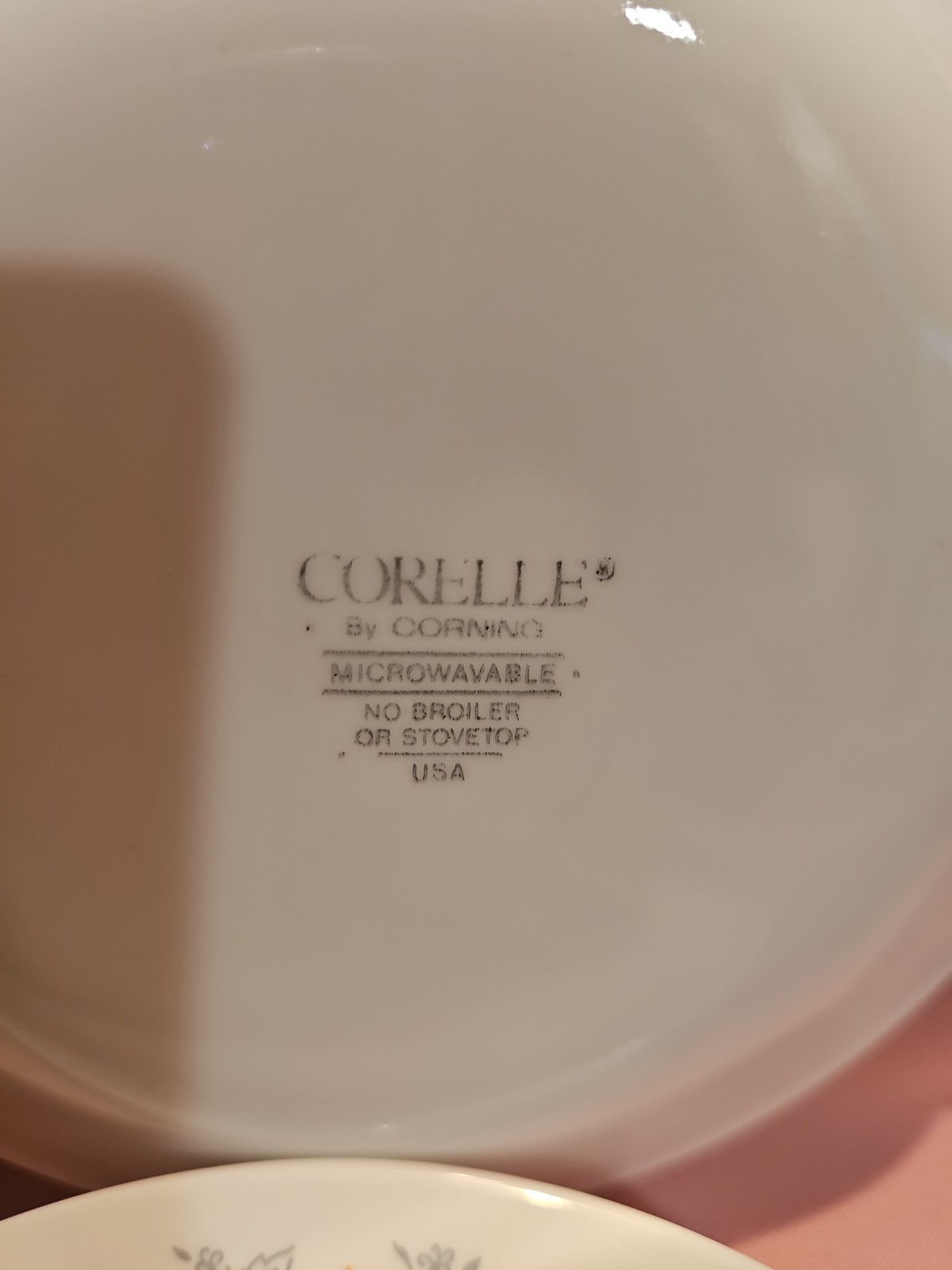 8 Apricot Grove pattern Corelle Dinnerware Dessert Bread Plate. 6 3/4 Inches