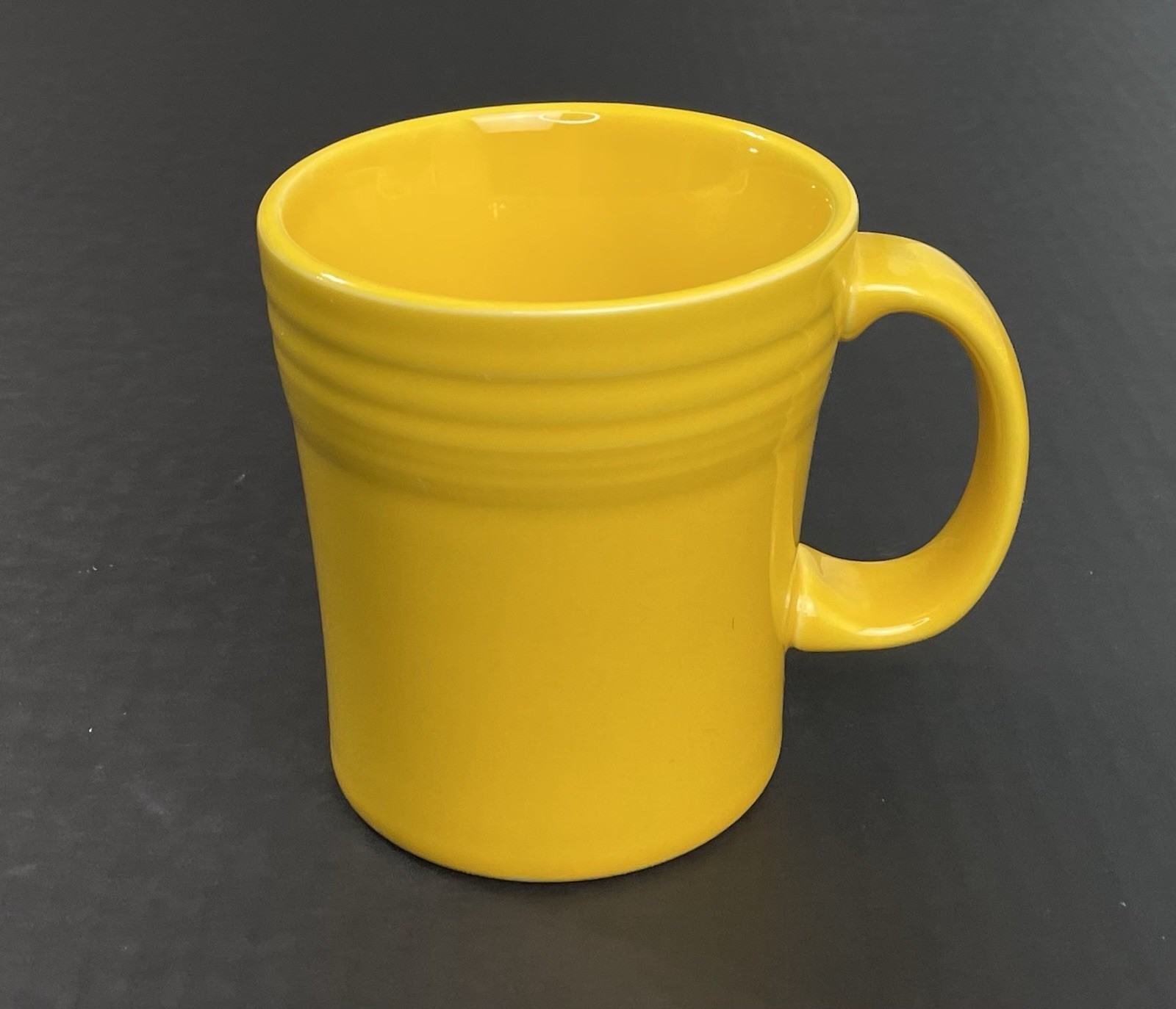 HLC Homer Laughlin Fiesta 15 Oz Tapered Mug Yellow
