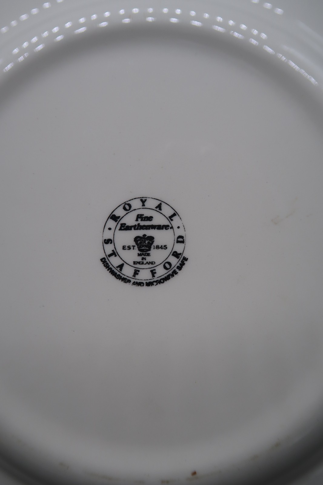 Vtg Royal Stafford Bouquet Floral 11″ Plate England Earthenware Set Replacement