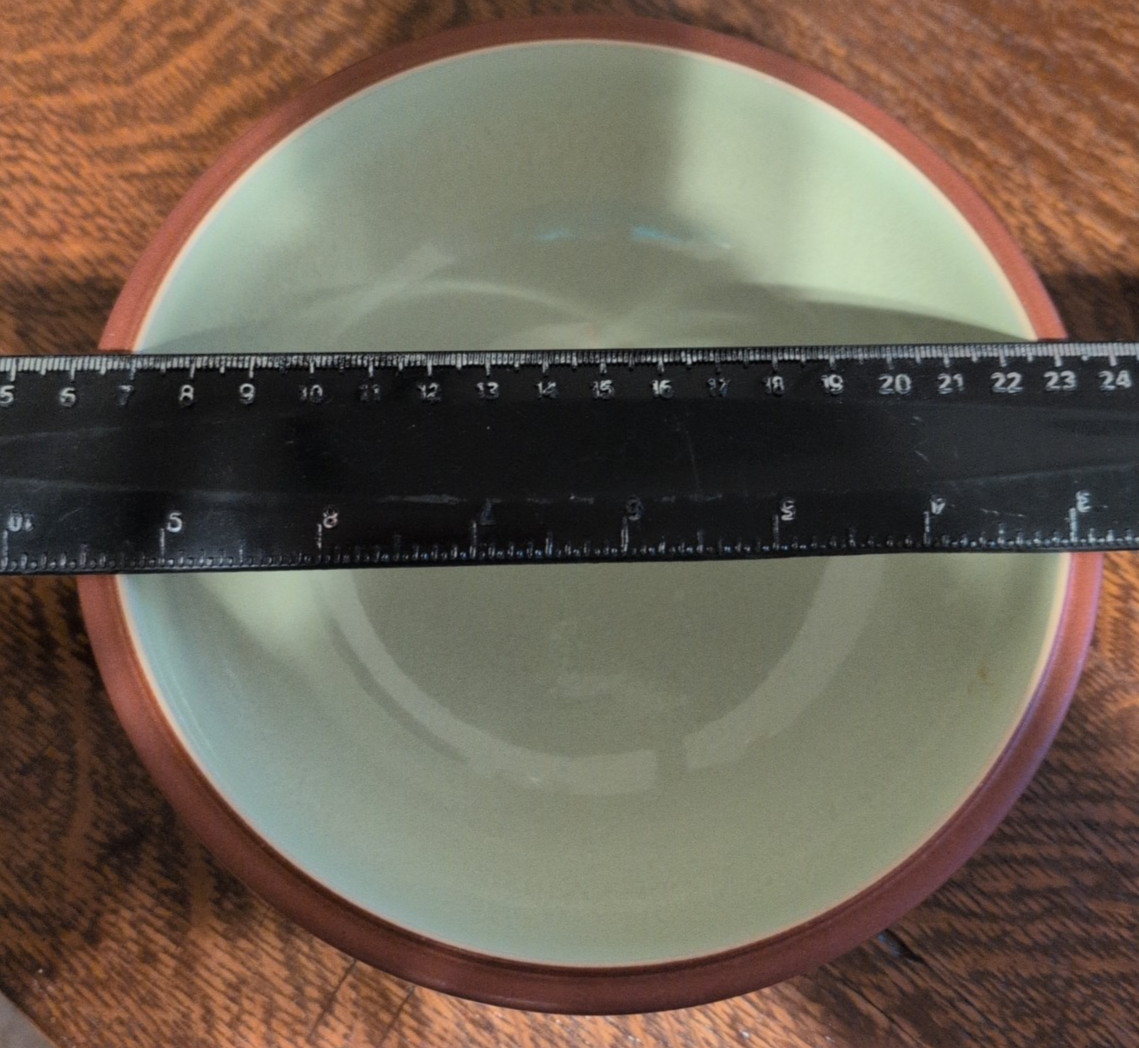 Denby Juice Soup Cereal Bowl Apple Green