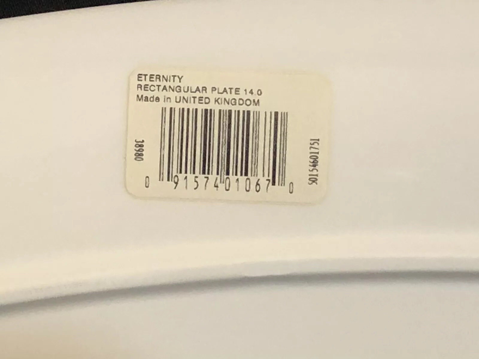 Wedgwood Eternity Rectangular Plate 14″ ~new~