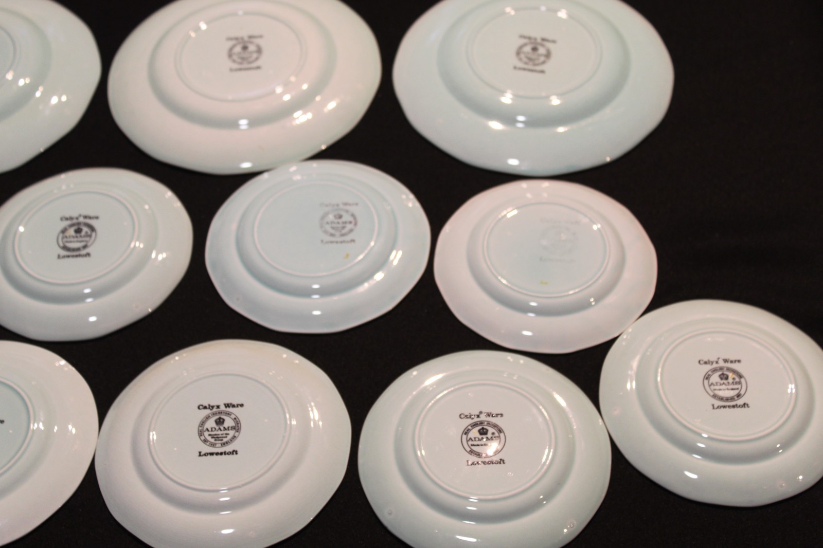 Adams Calyx Ware LOWESTOFT Twelve Piece Set