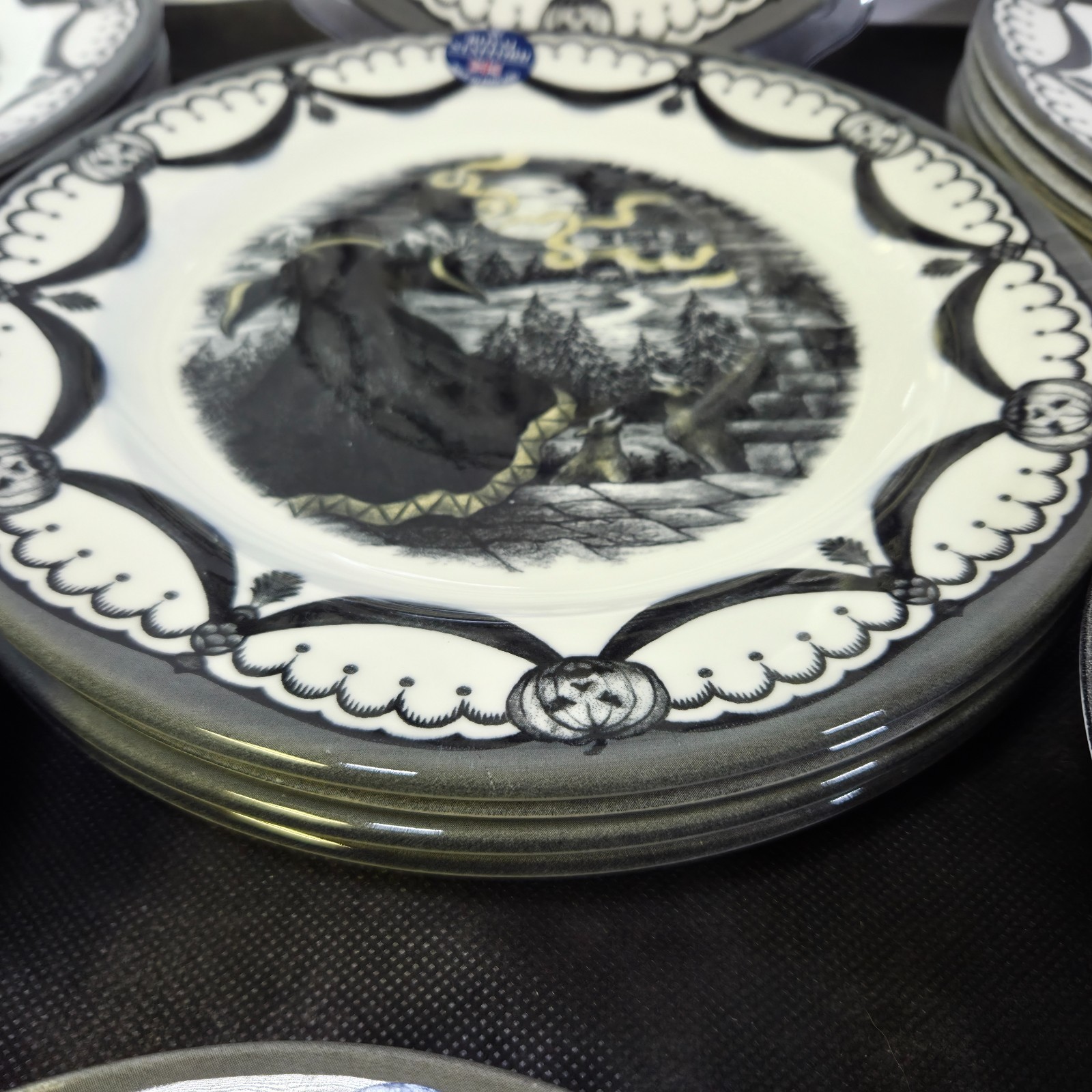 Royal Stafford Coven, Haunted Home, Guardian, Skull Dinnerware SOLD BY THE PIECE