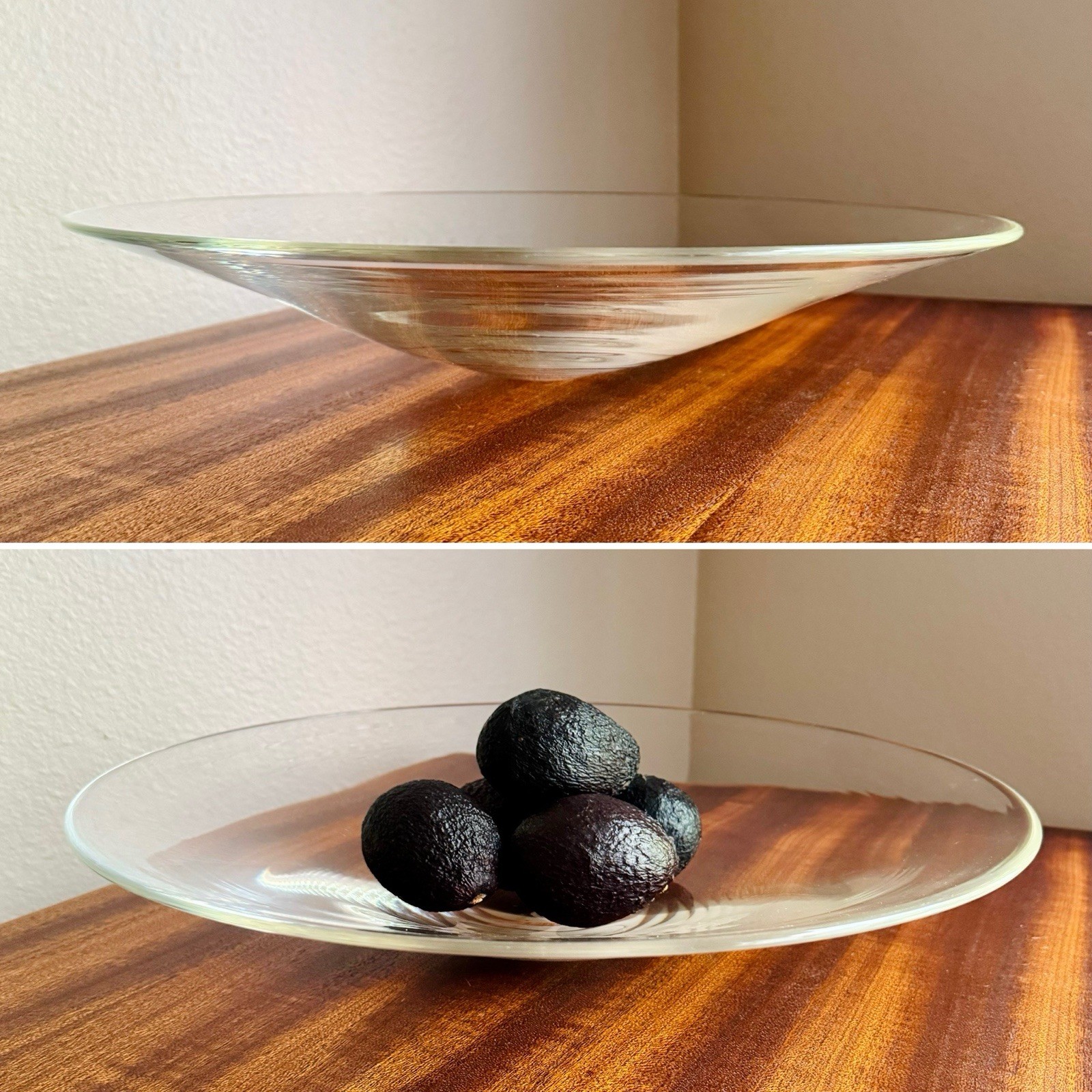 Huge Vintage Steuben Glass Minimalist Centerpiece Bowl 15.5 In. Rare Design MCM