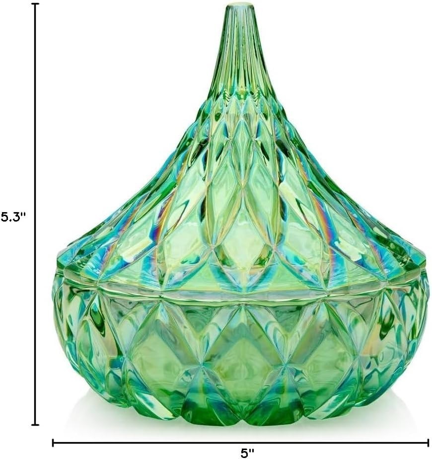 Versatile Hershey Candy Dish – Decorative Crystal Bowl for Gifts and Gatherings