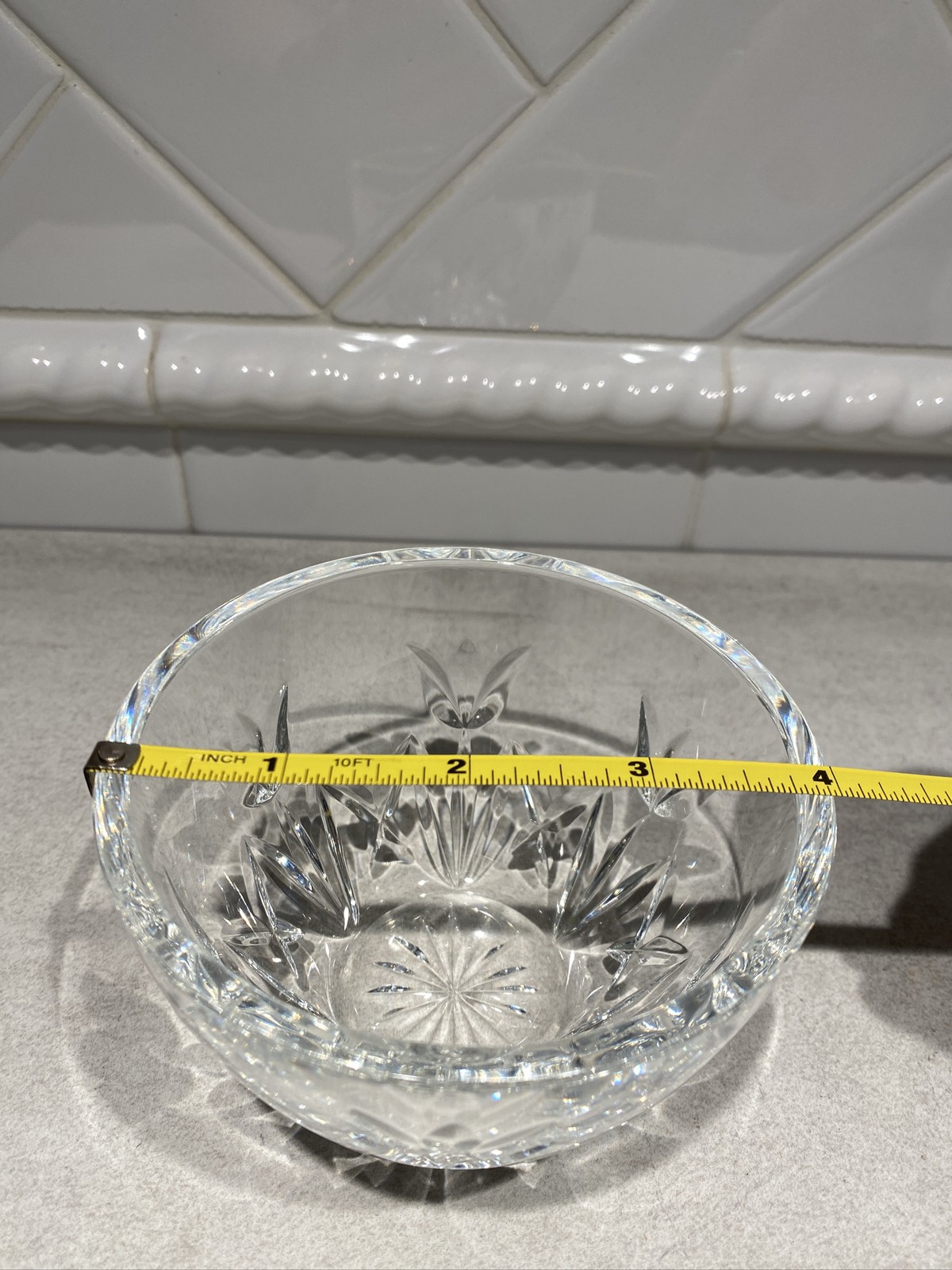 Waterford Crystal Tulip Bowl 4 Inch Small Serving Dish Nut Candy
