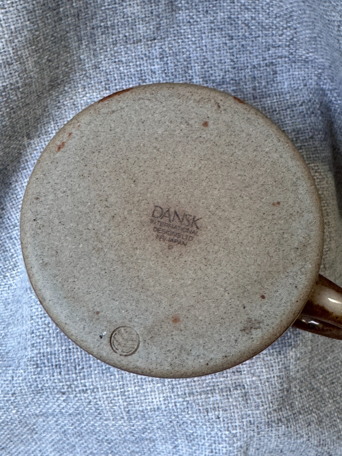 1970s MCM DANSK BLT NIELS REFSGAARD Stoneware Mug/Cup , Spice, NO ISSUES!, LOT C