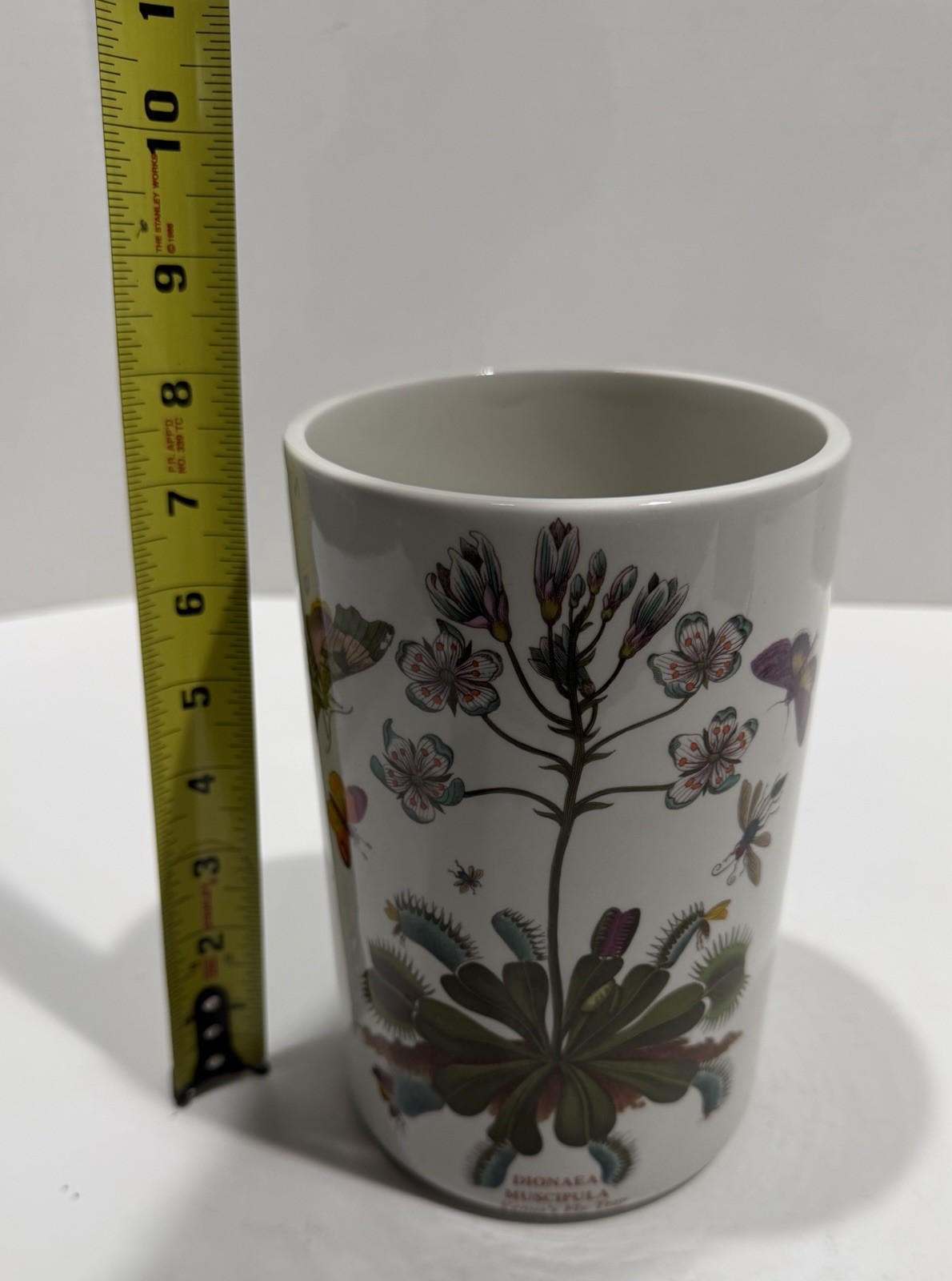 Botanic Garden Dionaea Muscipula Venus Fly Trap ~ Utensil Holder 7.5” Tall EUC