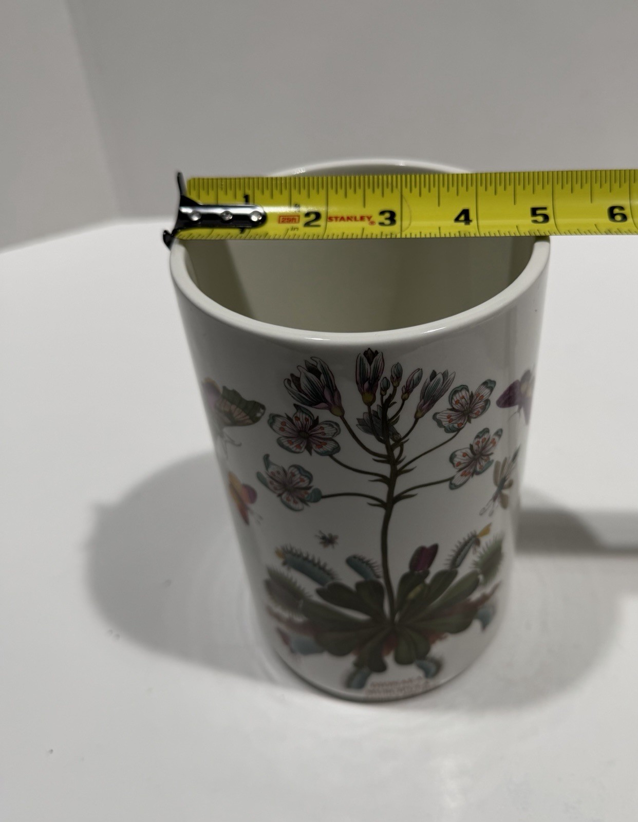 Botanic Garden Dionaea Muscipula Venus Fly Trap ~ Utensil Holder 7.5” Tall EUC
