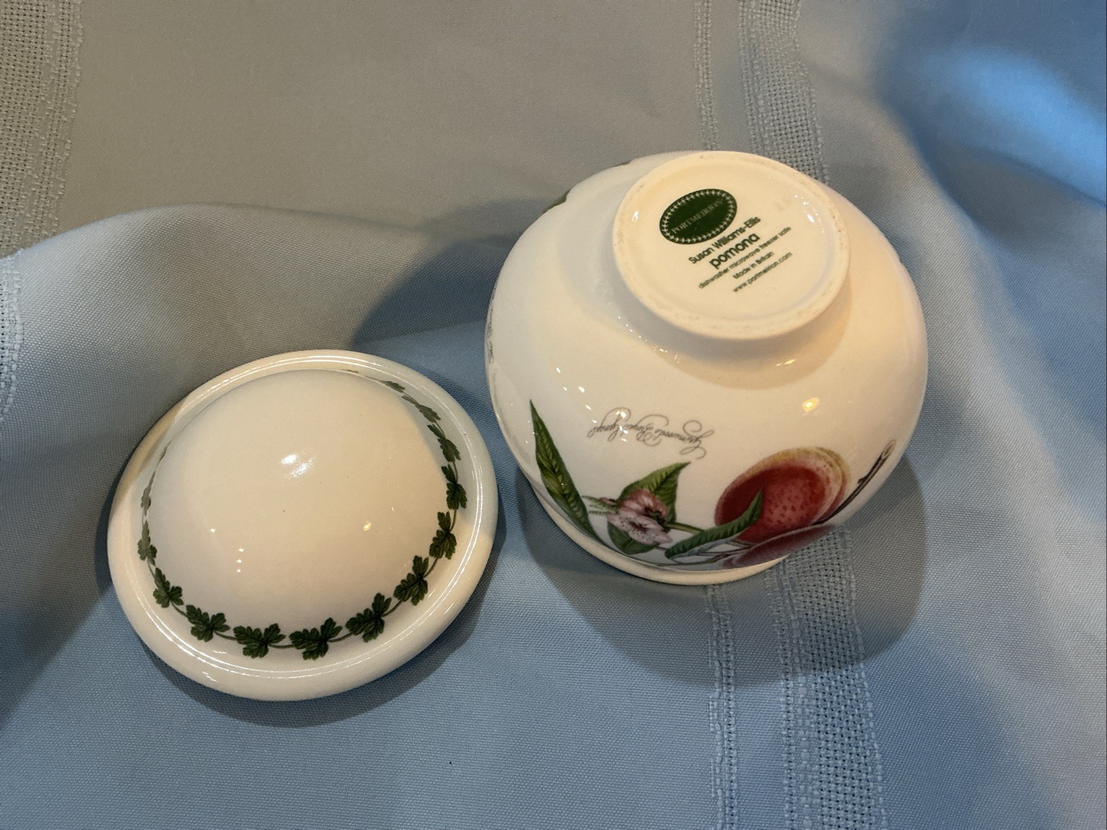 Portmeirion Pomona 3 Fruit Covered Sugar Bowl
