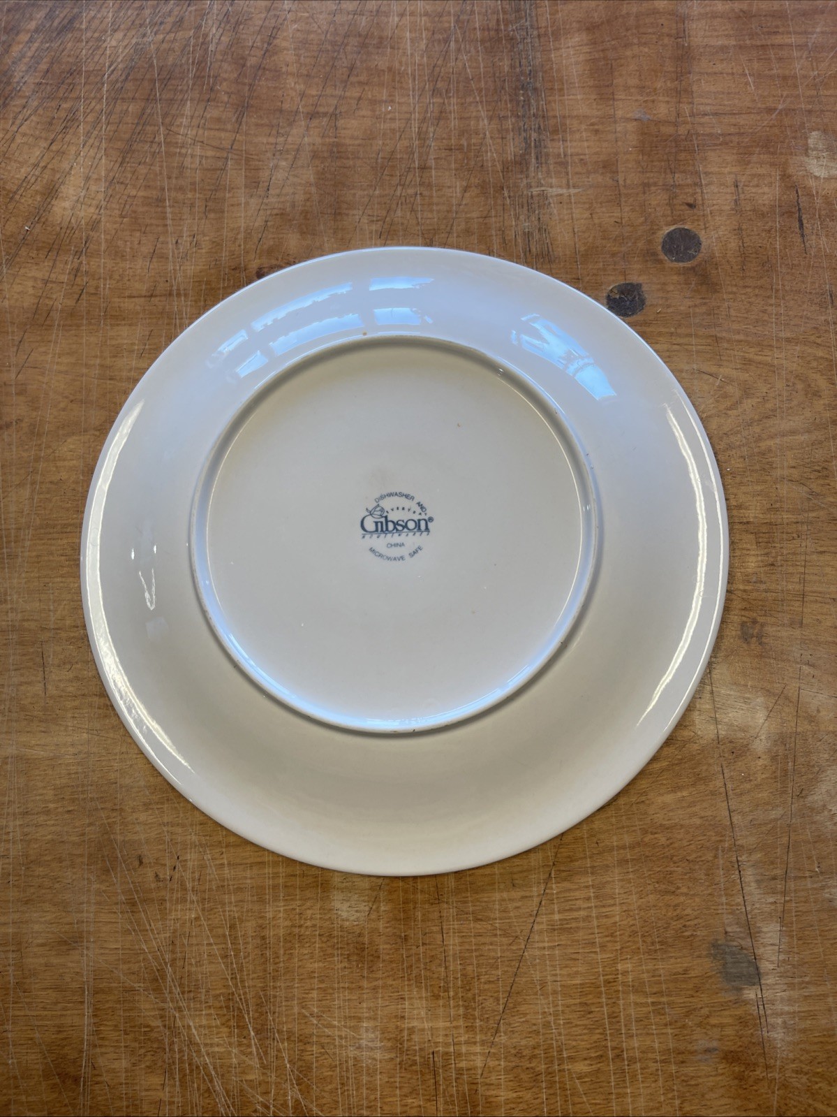 Gibson IMPERIAL BRAID WHITE Dinner Plate 10 5/8 in 1 ea 2 available