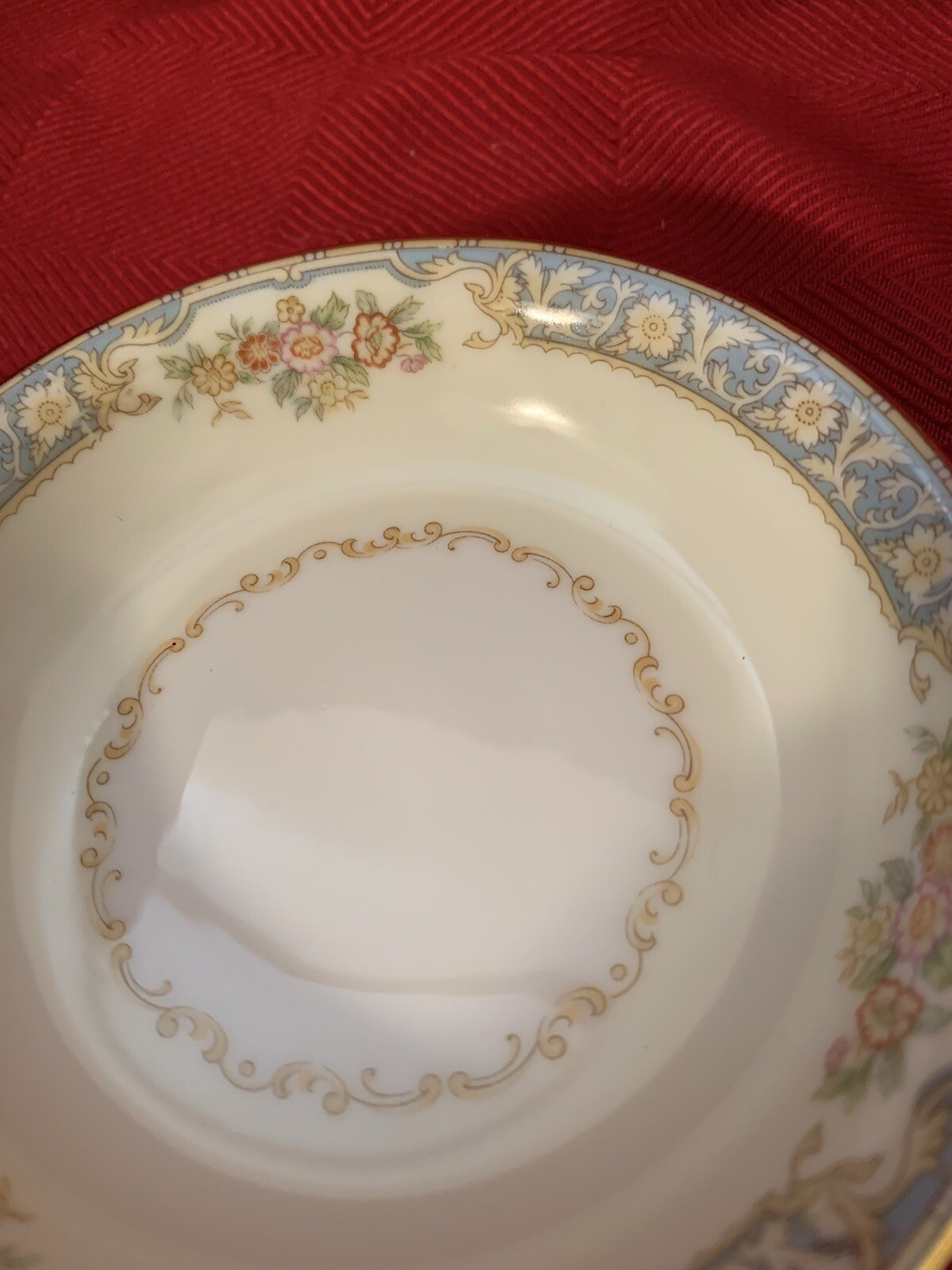 Set of 2 Noritake Royce 660 Fruit/Dessert Bowls Floral & Gold Trim Qty. Avail