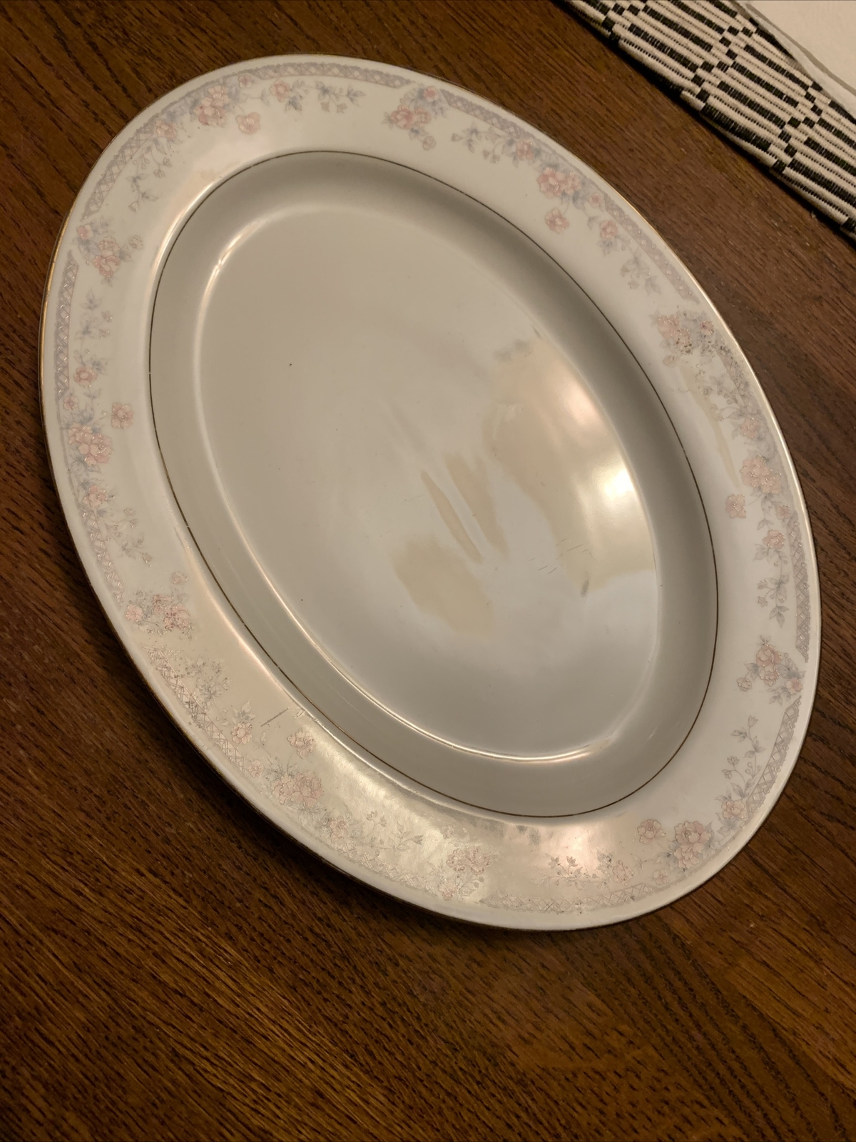 Epoch Elegant Dining 12.25″ Serving Platter/Hampton 6501 Made In Japan