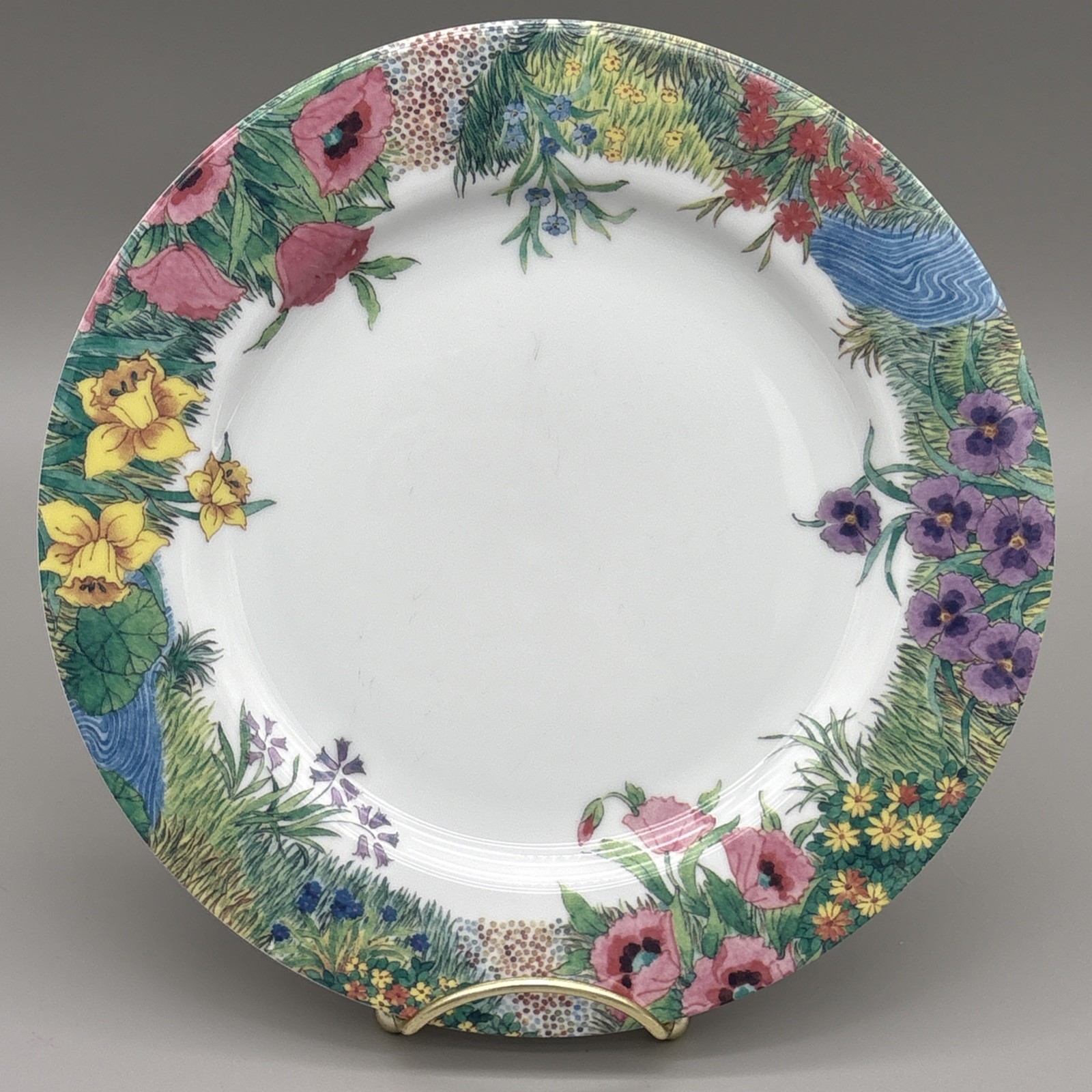 Nikko Fine China SECRET GARDEN Davir 8 1/8″ Salad Dessert Plate Replacement
